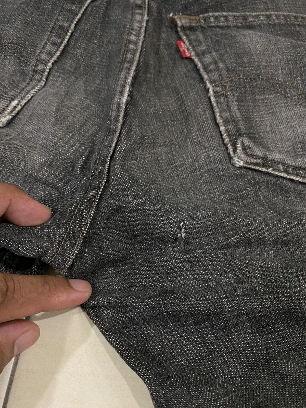 Levi's Vintage Levis black skinny jeans Size US 28 / EU 44 - 17 Thumbnail