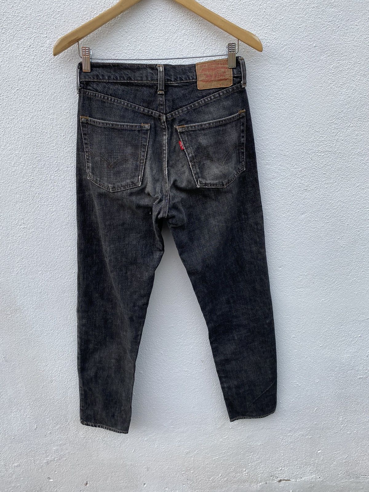 Levi's Vintage Levis black skinny jeans Size US 28 / EU 44 - 2 Thumbnail