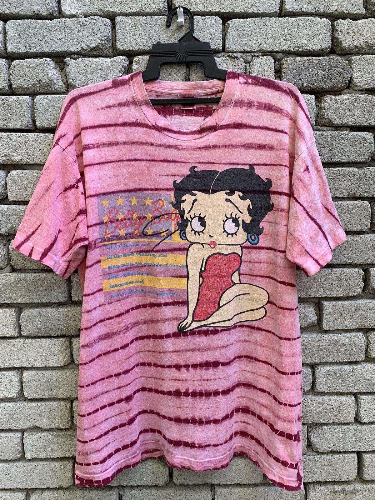 Vintage Vintage Betty Boop Over Print T Shirt Size US XL / EU 56 / 4 - 2 Thumbnail
