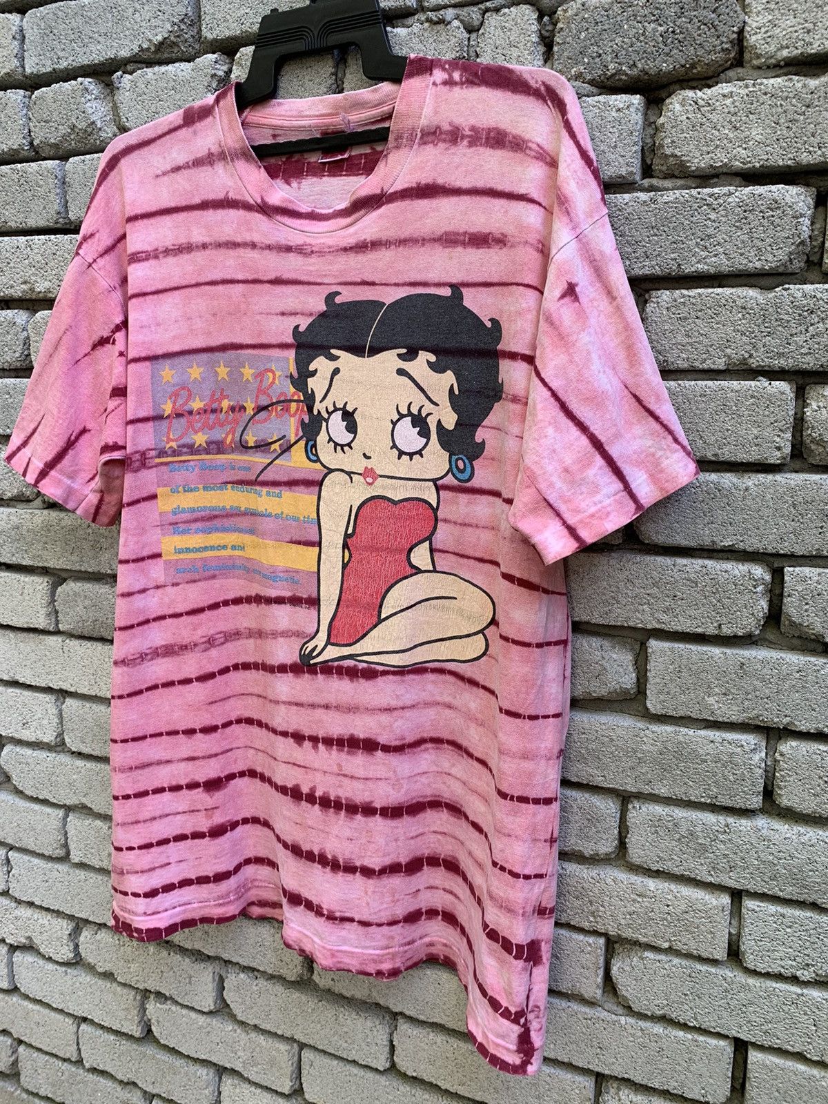 Vintage Vintage Betty Boop Over Print T Shirt Size US XL / EU 56 / 4 - 4 Thumbnail