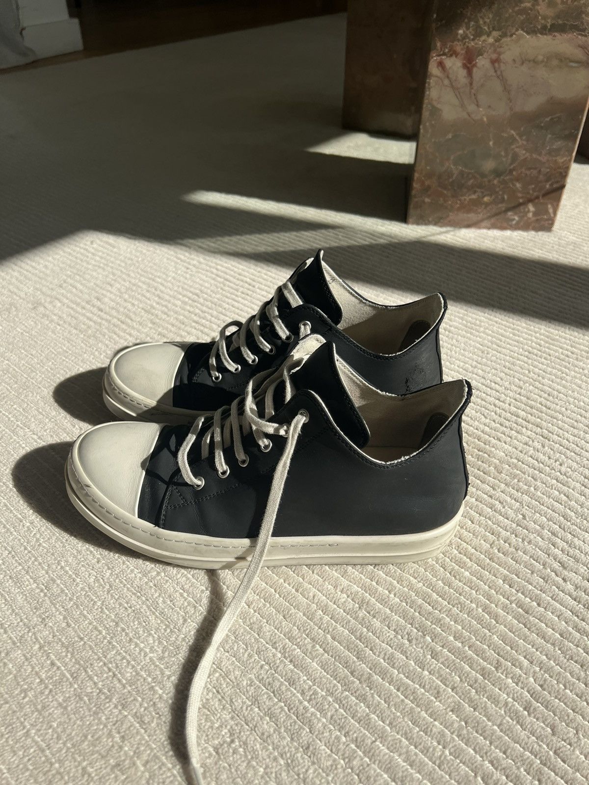 Rick Owens Rick Owens Ramone Low-top *RARE SZ 9.5* Size US 9.5 / EU 42-43 - 5 Thumbnail