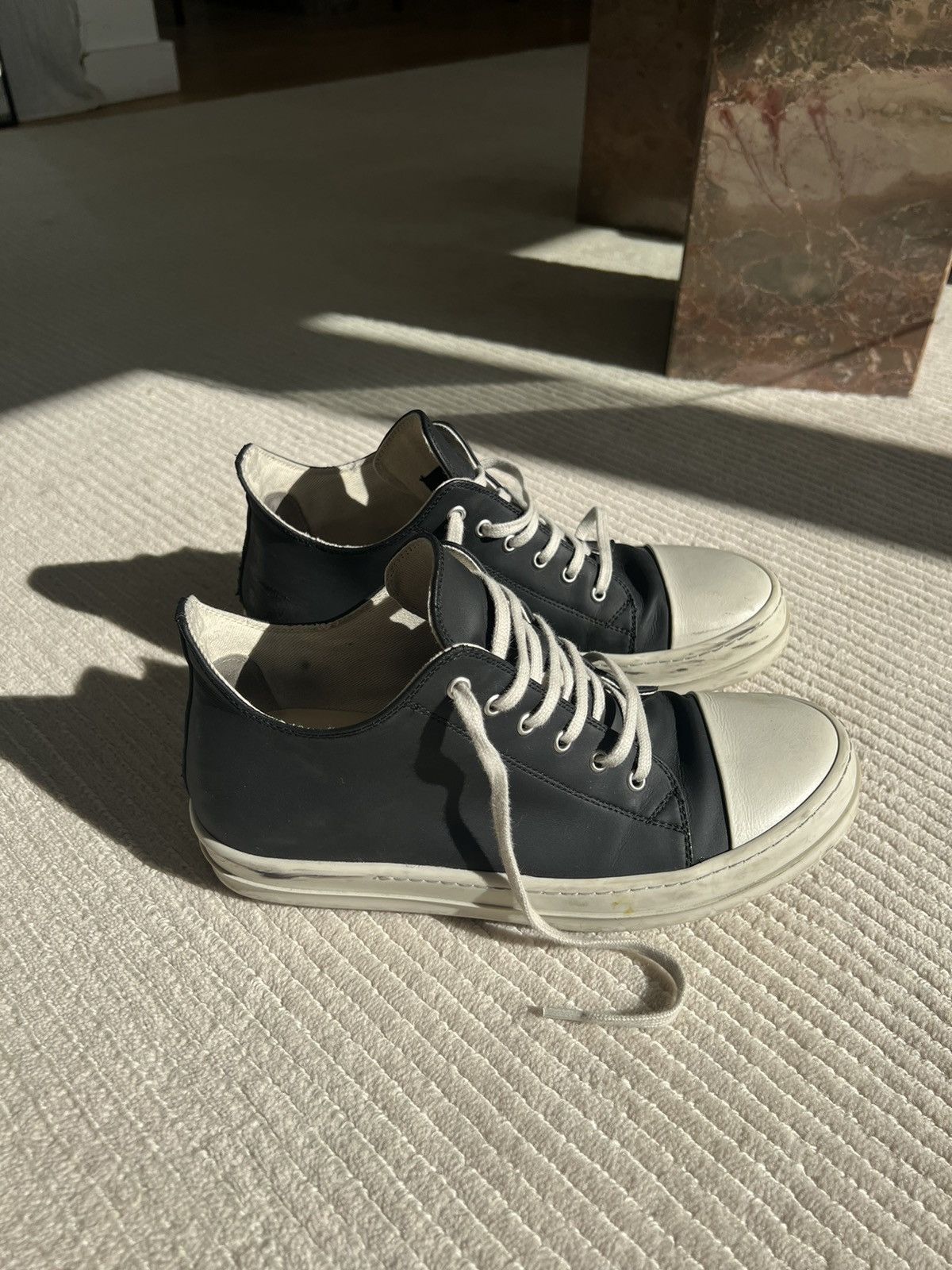 Rick Owens Rick Owens Ramone Low-top *RARE SZ 9.5* Size US 9.5 / EU 42-43 - 6 Thumbnail