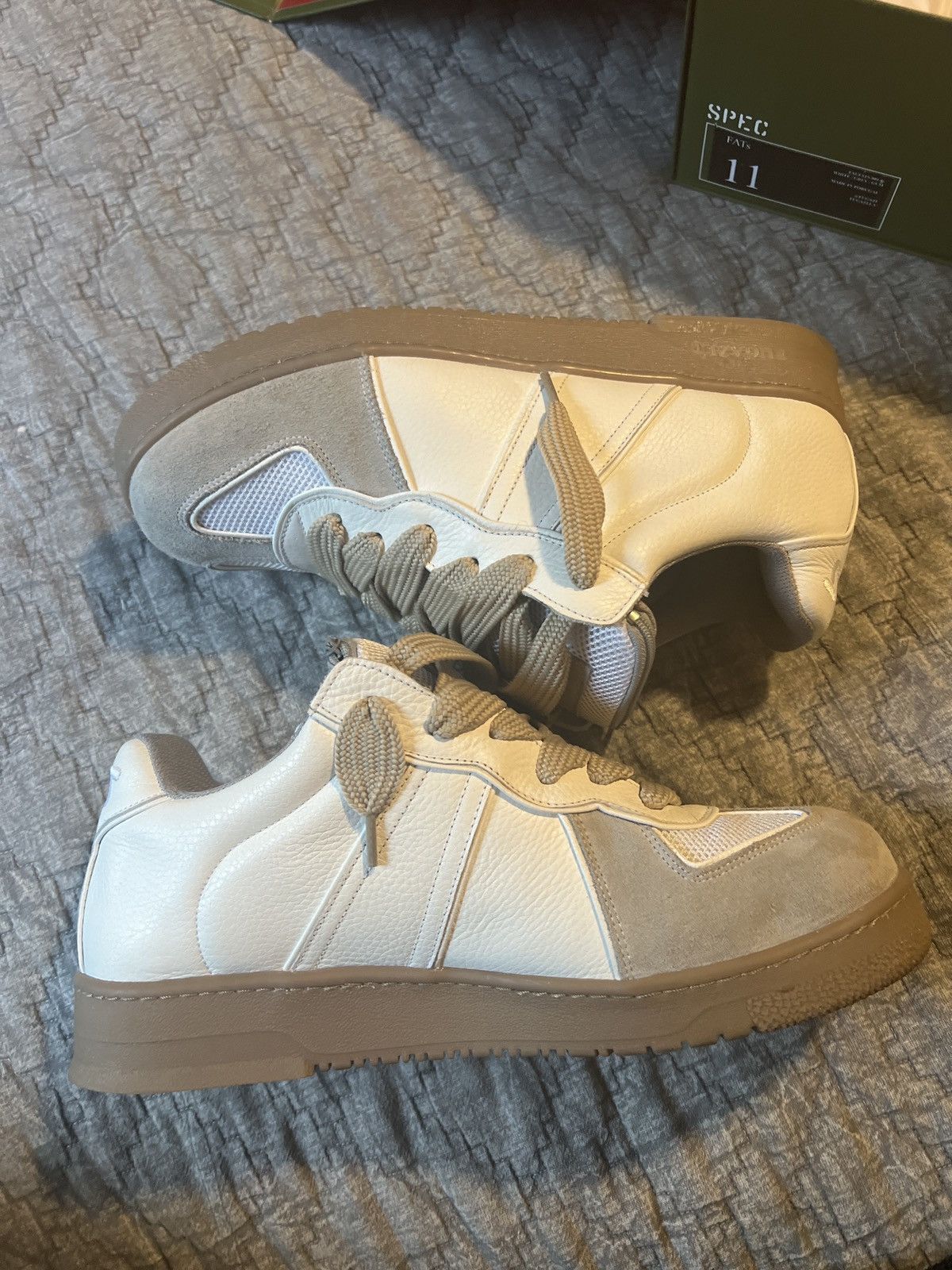 Fugazi Fugazi Fats Gat Sneaker in White Size US 11 / EU 44 - 2 Thumbnail