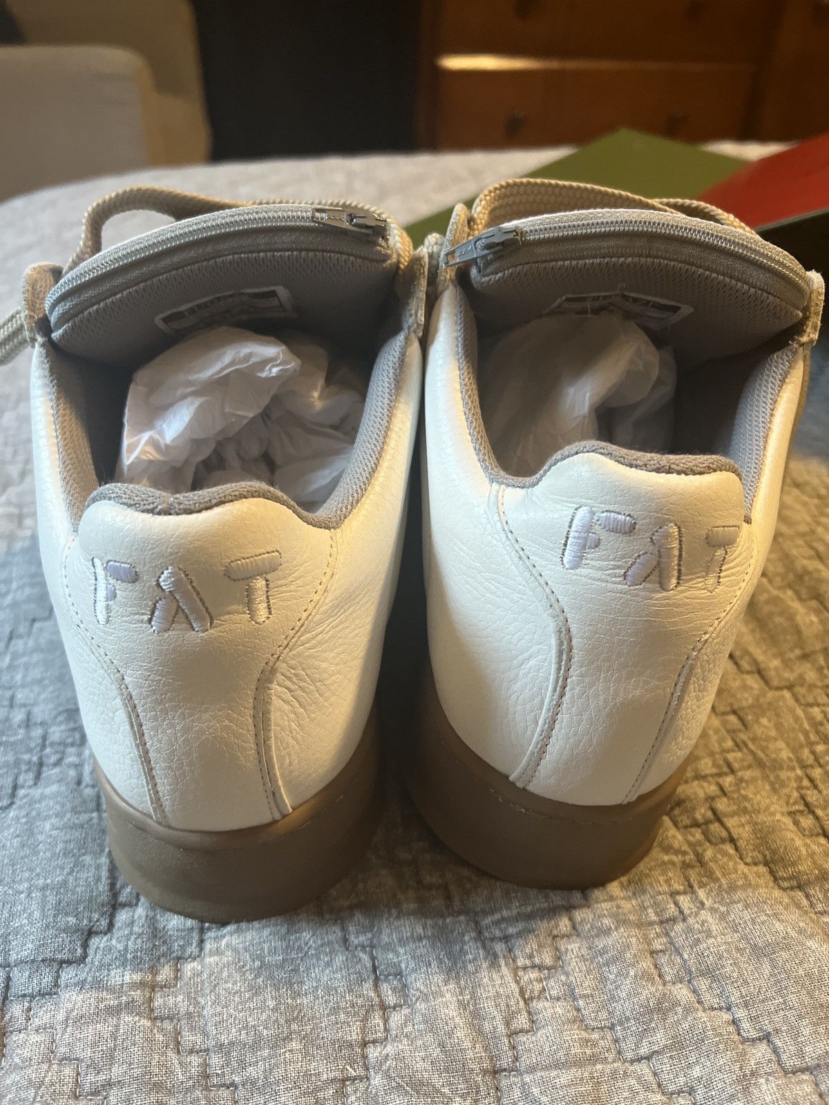 Fugazi Fugazi Fats Gat Sneaker in White Size US 11 / EU 44 - 5 Thumbnail