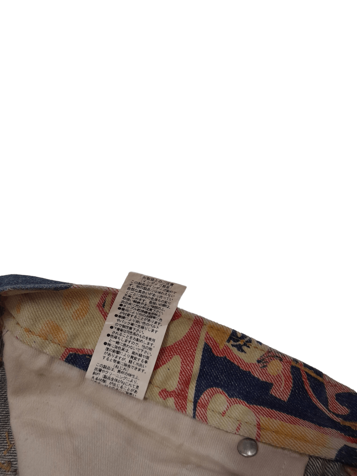 Japanese Brand Co & Lu Fullprint Denim like Hysteric Style (E630) Size US 33 - 7 Thumbnail