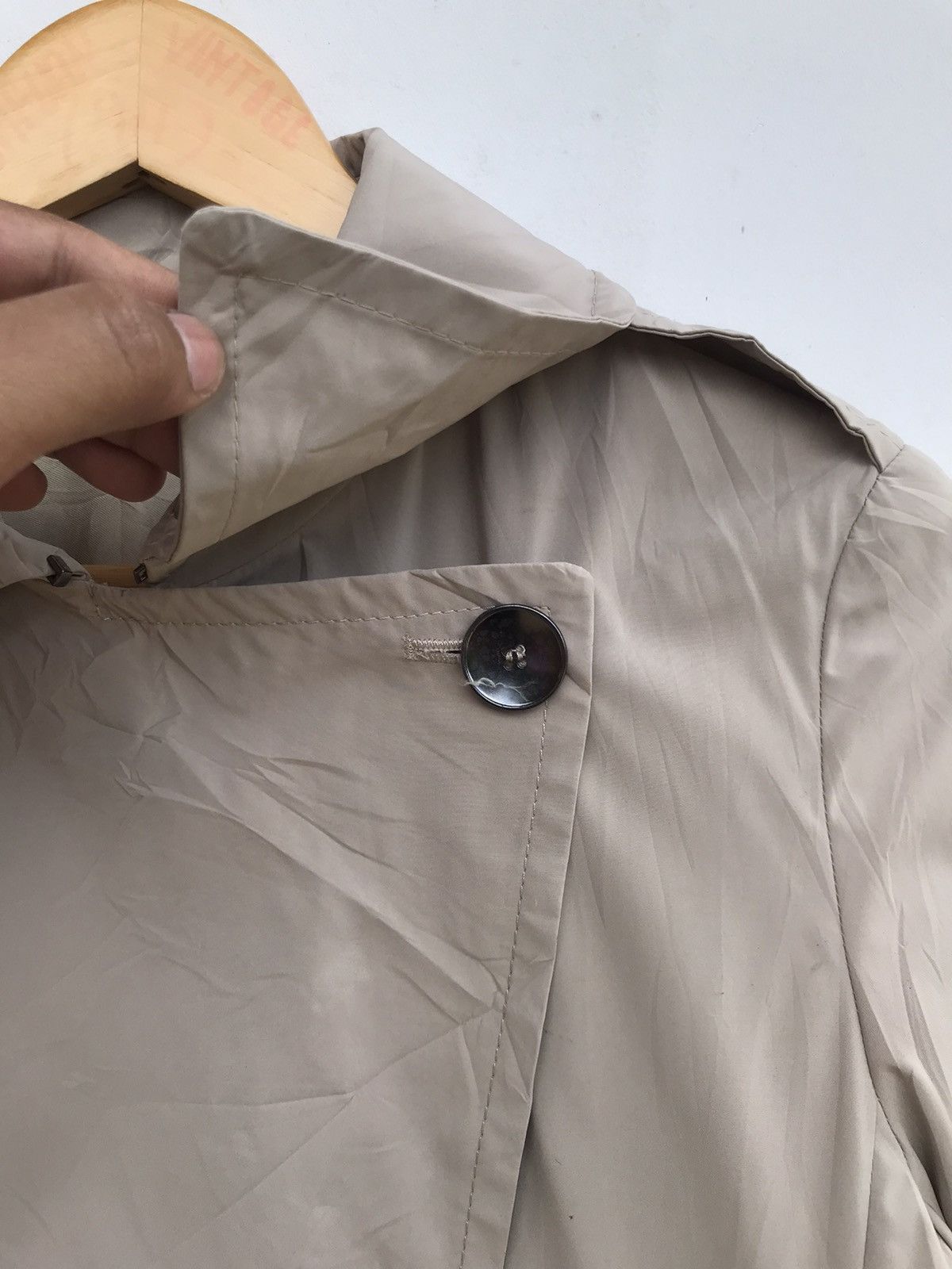 Japanese Brand × Max Mara Max Mara Double Breasted Rain Coat Size S / US 4 / IT 40 - 6 Thumbnail