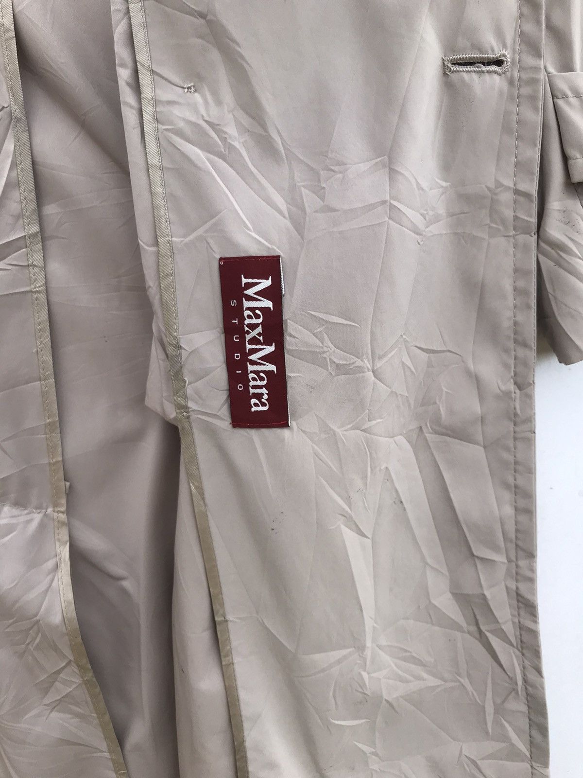 Japanese Brand × Max Mara Max Mara Double Breasted Rain Coat Size S / US 4 / IT 40 - 3 Thumbnail