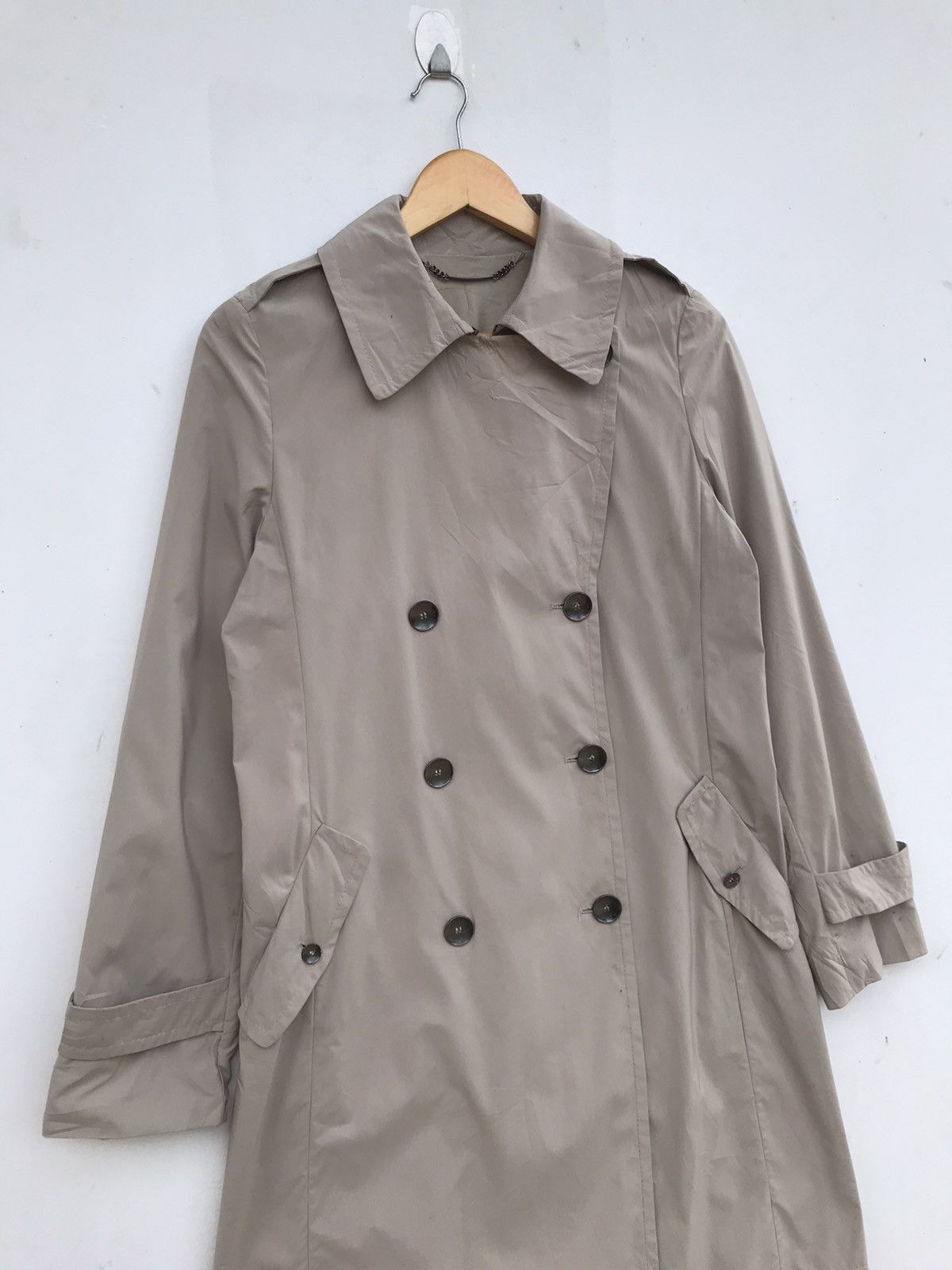 Japanese Brand × Max Mara Max Mara Double Breasted Rain Coat Size S / US 4 / IT 40 - 7 Thumbnail