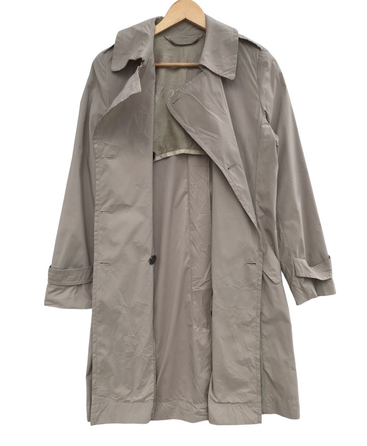 Japanese Brand × Max Mara Max Mara Double Breasted Rain Coat Size S / US 4 / IT 40 - 4 Thumbnail