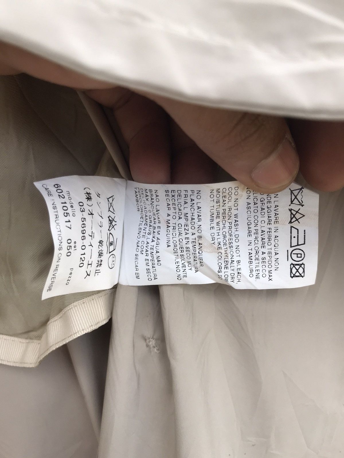 Japanese Brand × Max Mara Max Mara Double Breasted Rain Coat Size S / US 4 / IT 40 - 9 Thumbnail
