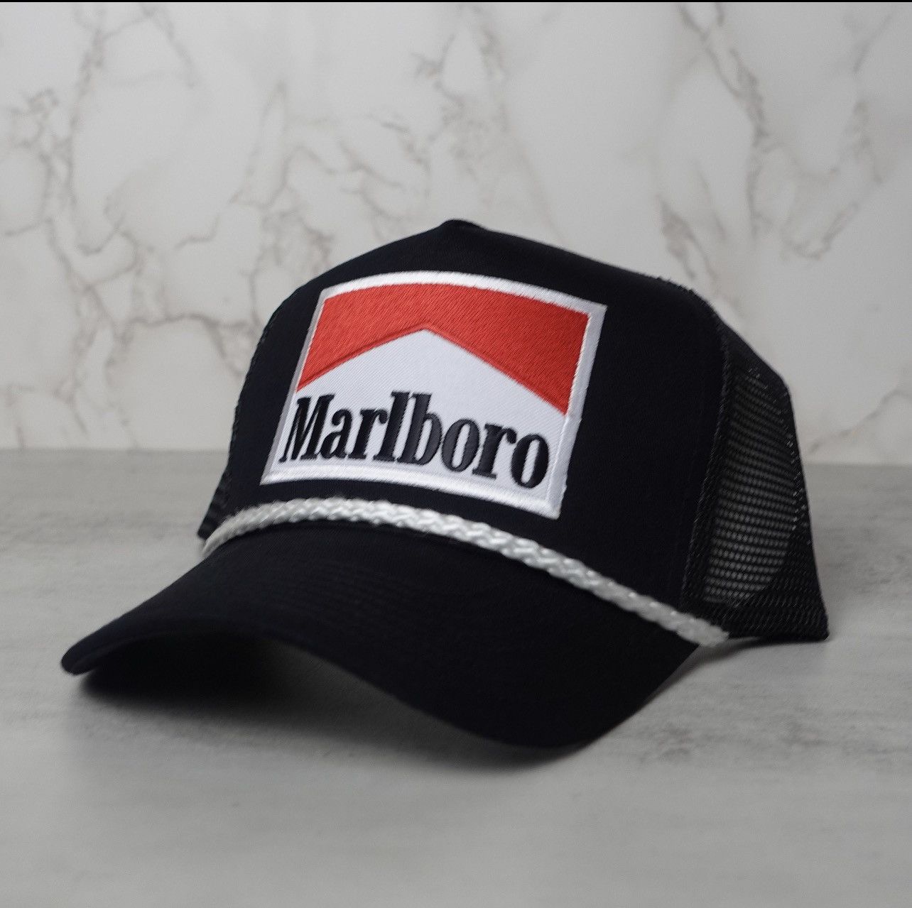 Casquette Vintage Camel / Marlboro - Rouge, Taille Réglable, Logo - Neuf Avec étiquettes