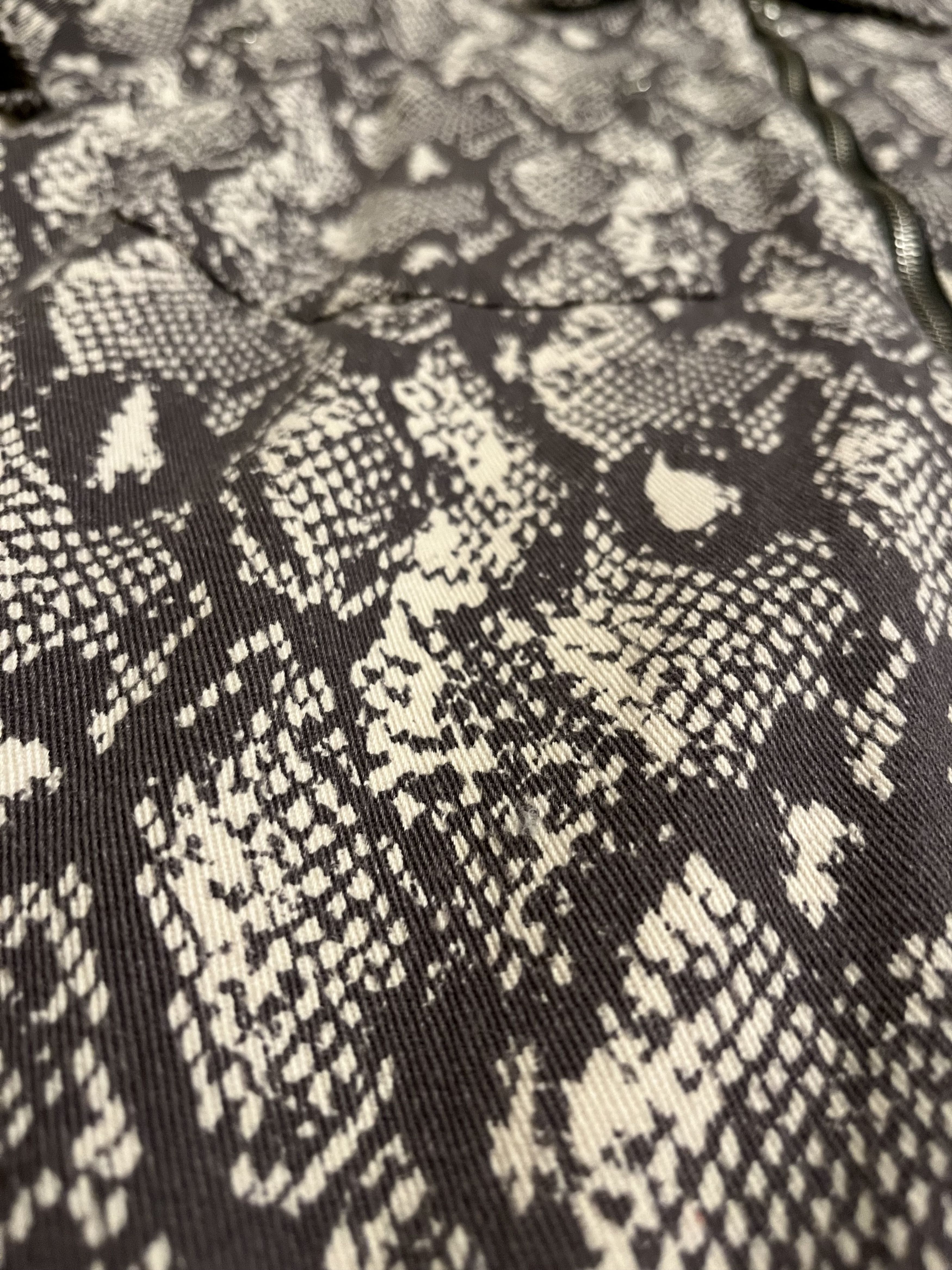 Vintage Snakeskin Zip Jacket Size US M / EU 48-50 / 2 - 6 Thumbnail