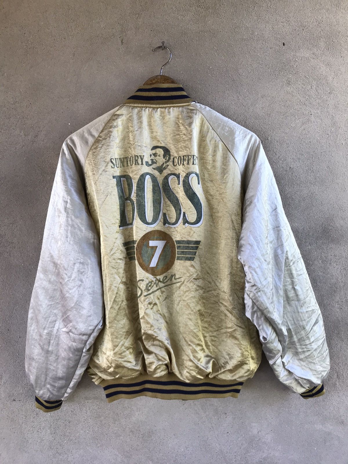 Other VINTAGE SUNTORY COFFEE BOSS 7ELEVEN BOMBER JACKET Size US L / EU 52-54 / 3 - 3 Thumbnail