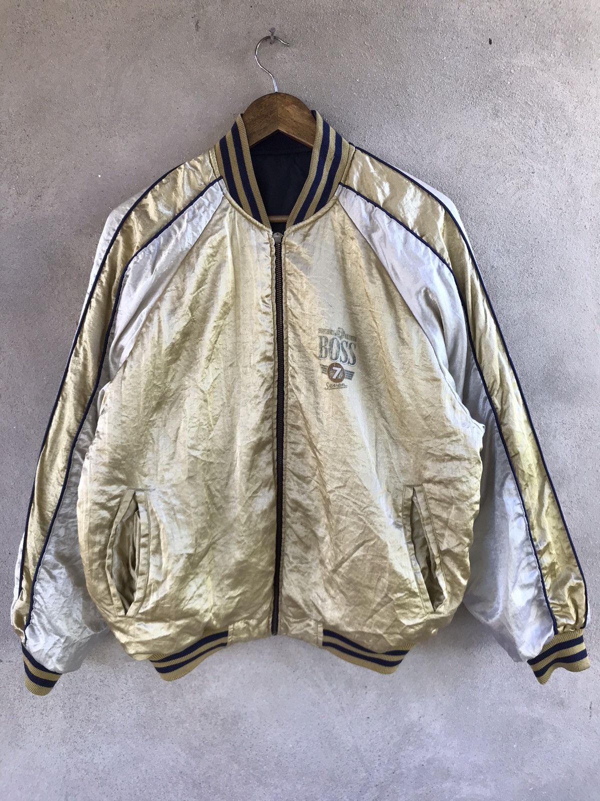 Other VINTAGE SUNTORY COFFEE BOSS 7ELEVEN BOMBER JACKET Size US L / EU 52-54 / 3 - 6 Thumbnail