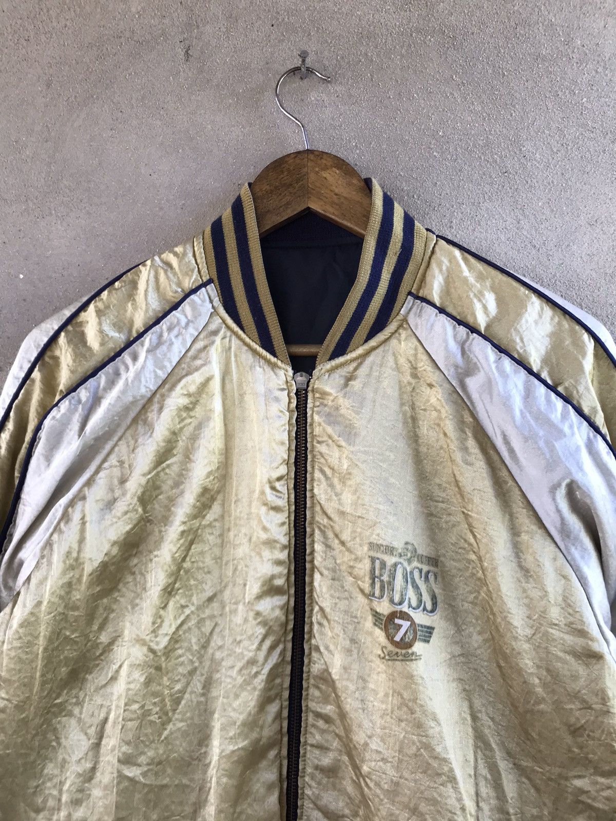 Other VINTAGE SUNTORY COFFEE BOSS 7ELEVEN BOMBER JACKET Size US L / EU 52-54 / 3 - 7 Thumbnail