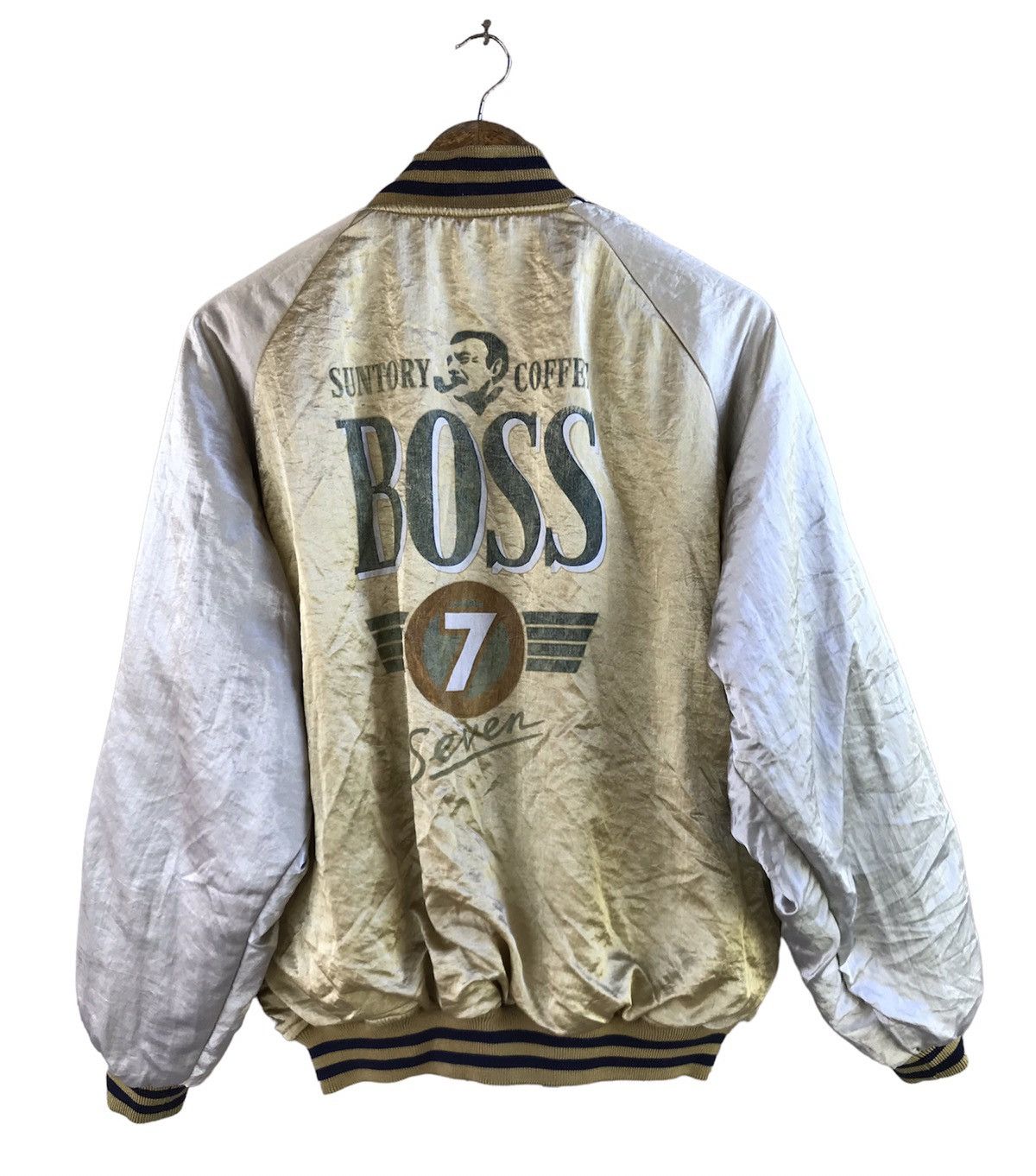 Other VINTAGE SUNTORY COFFEE BOSS 7ELEVEN BOMBER JACKET Size US L / EU 52-54 / 3 - 1 Thumbnail