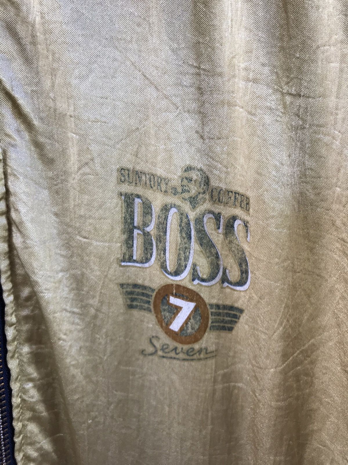 Other VINTAGE SUNTORY COFFEE BOSS 7ELEVEN BOMBER JACKET Size US L / EU 52-54 / 3 - 8 Thumbnail