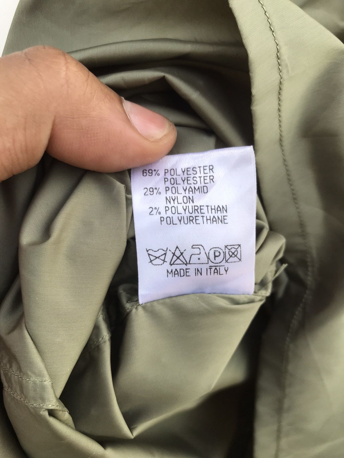Jil Sander JIL SANDER Archive Poly-Amide Zip-Up Jacket Green Size S / US 4 / IT 40 - 10 Thumbnail