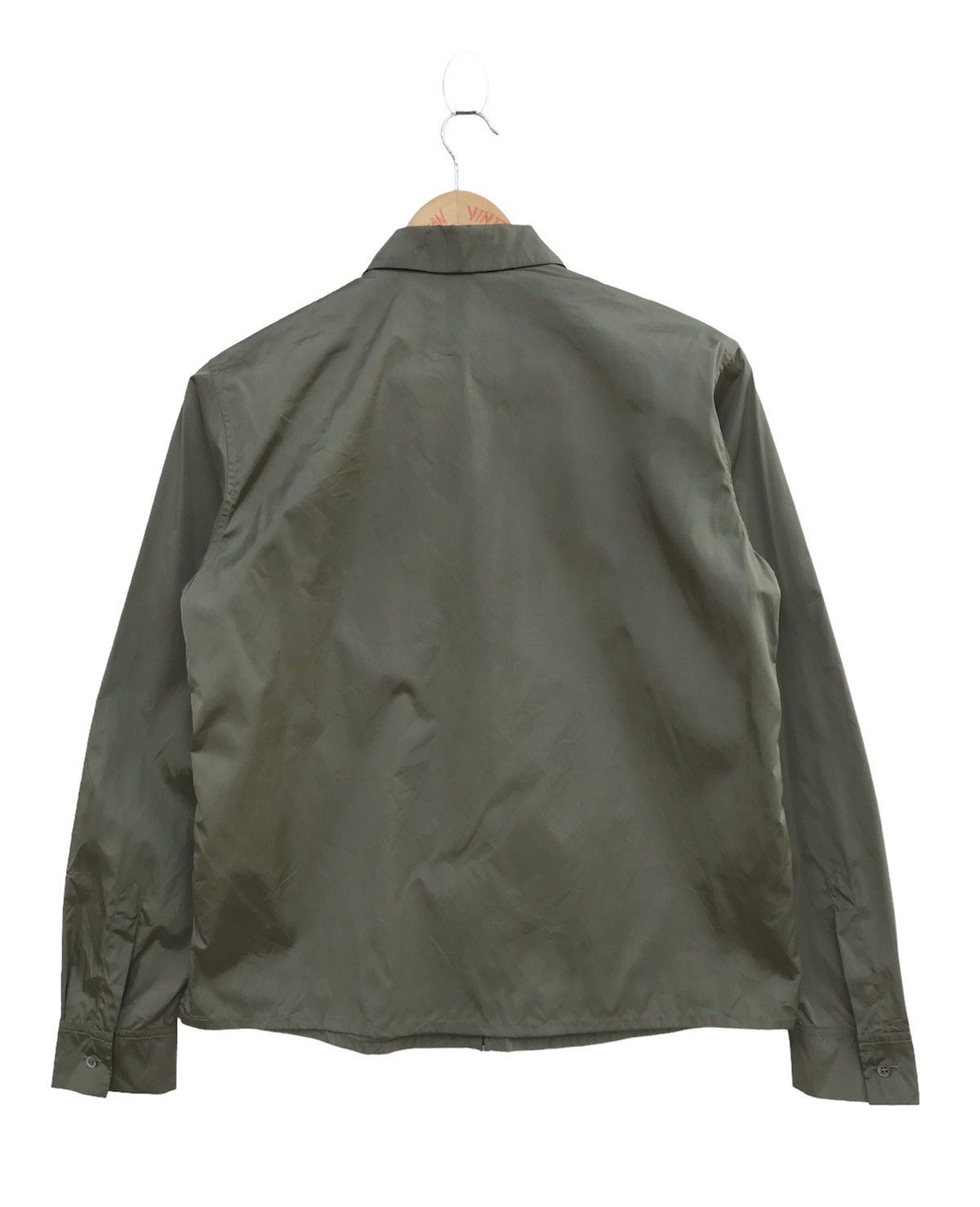 Jil Sander JIL SANDER Archive Poly-Amide Zip-Up Jacket Green Size S / US 4 / IT 40 - 2 Thumbnail