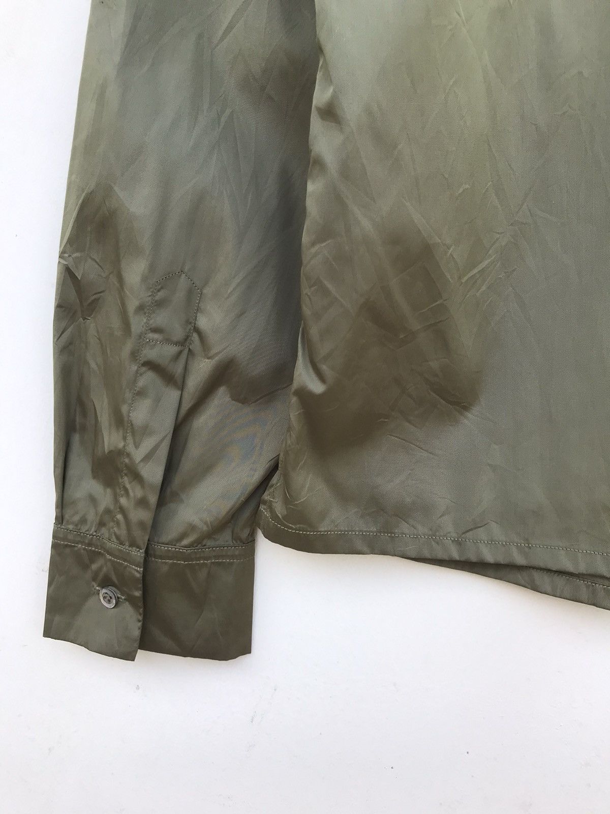 Jil Sander JIL SANDER Archive Poly-Amide Zip-Up Jacket Green Size S / US 4 / IT 40 - 7 Thumbnail