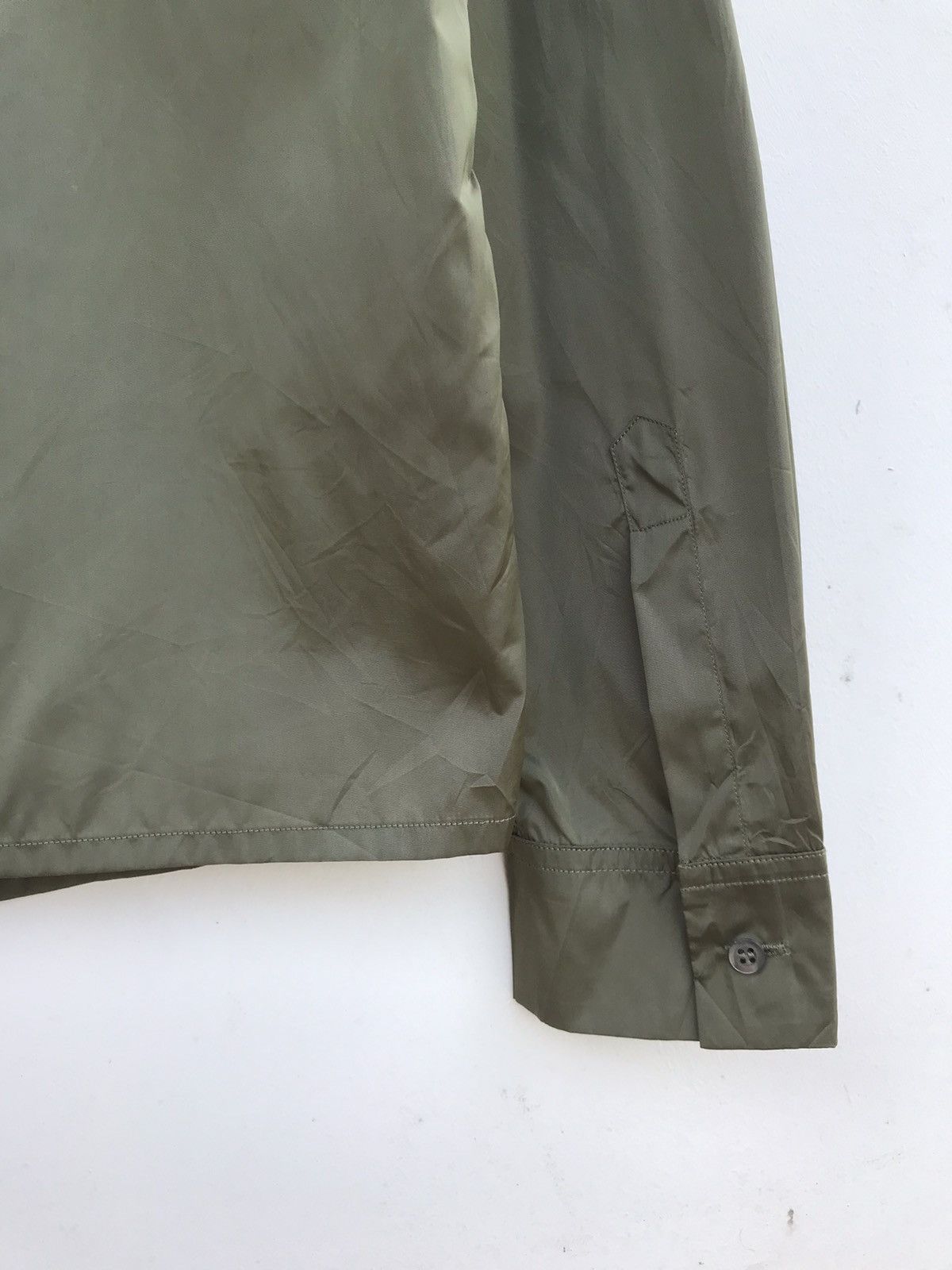 Jil Sander JIL SANDER Archive Poly-Amide Zip-Up Jacket Green Size S / US 4 / IT 40 - 8 Thumbnail