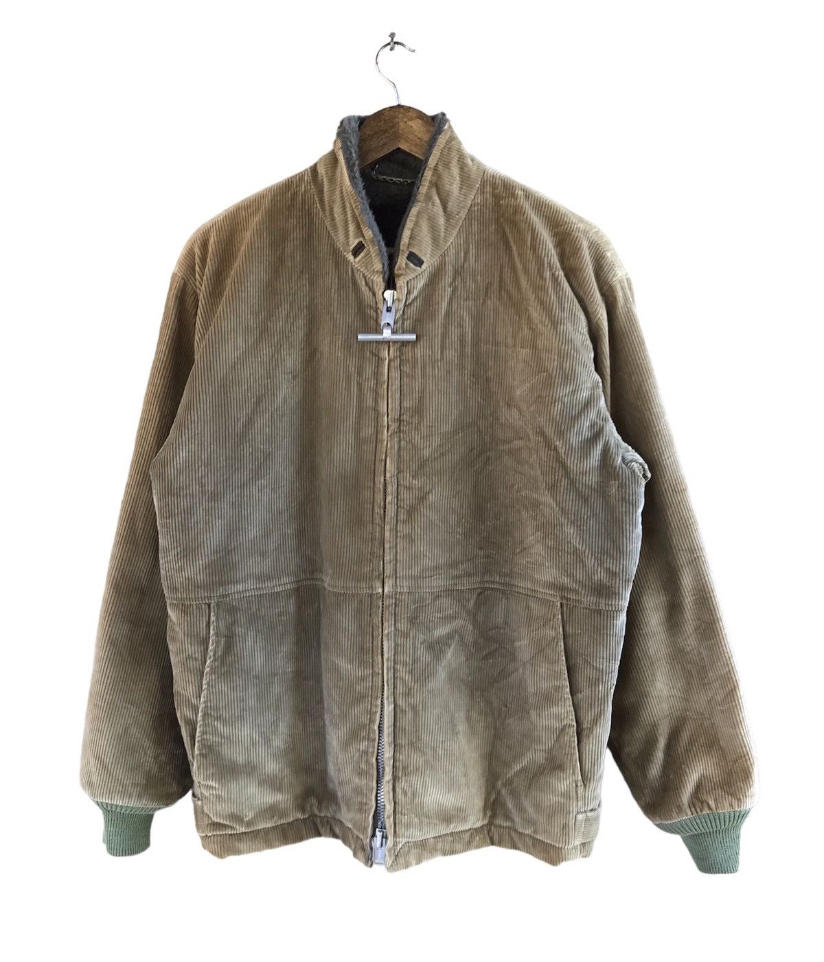 Vintage VINTAGE 80s OUT O’ GLOUCESTER talon zipper CORDUROY JACKET Size US L / EU 52-54 / 3 - 1 Thumbnail