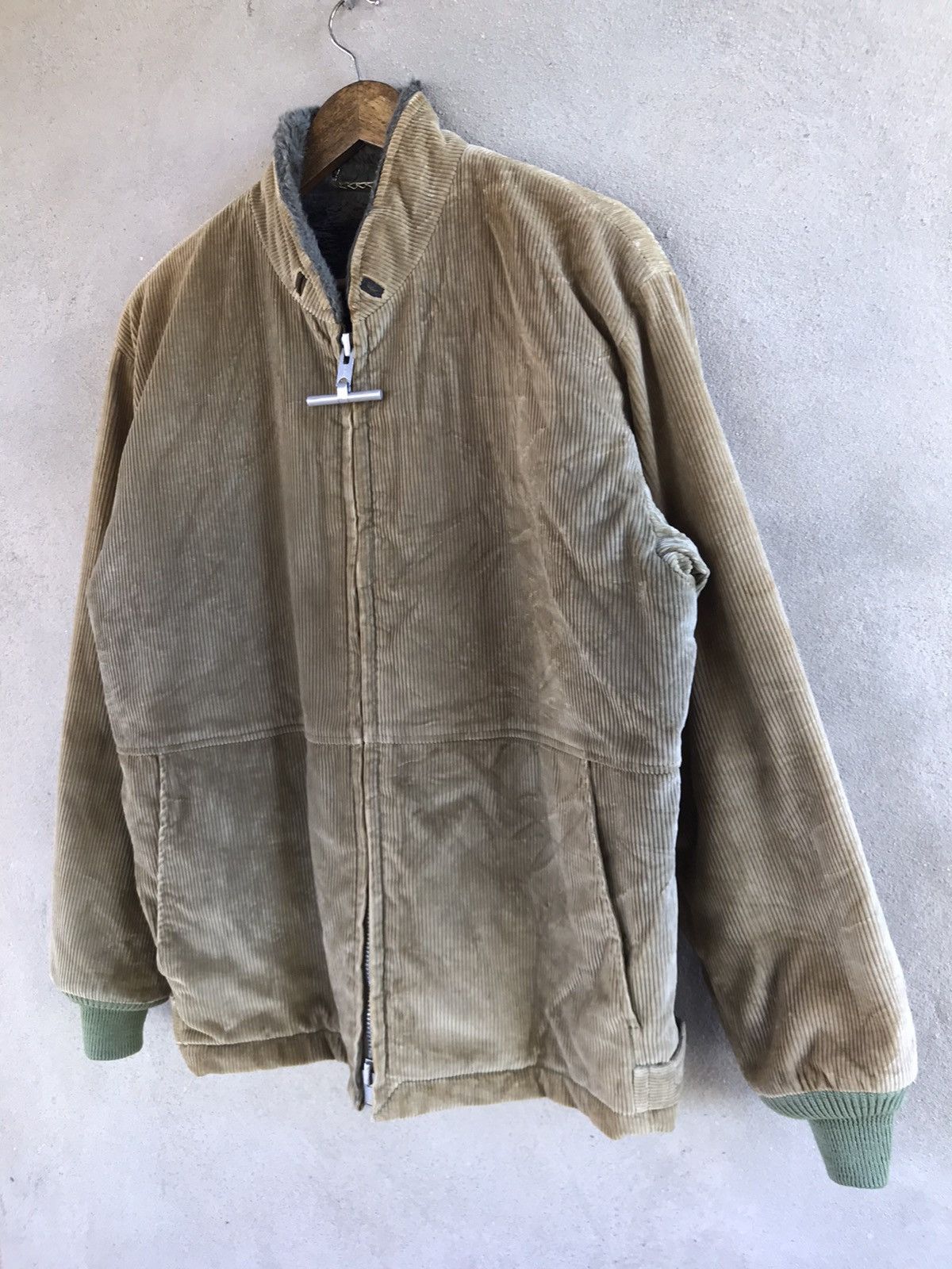Vintage VINTAGE 80s OUT O’ GLOUCESTER talon zipper CORDUROY JACKET Size US L / EU 52-54 / 3 - 4 Thumbnail
