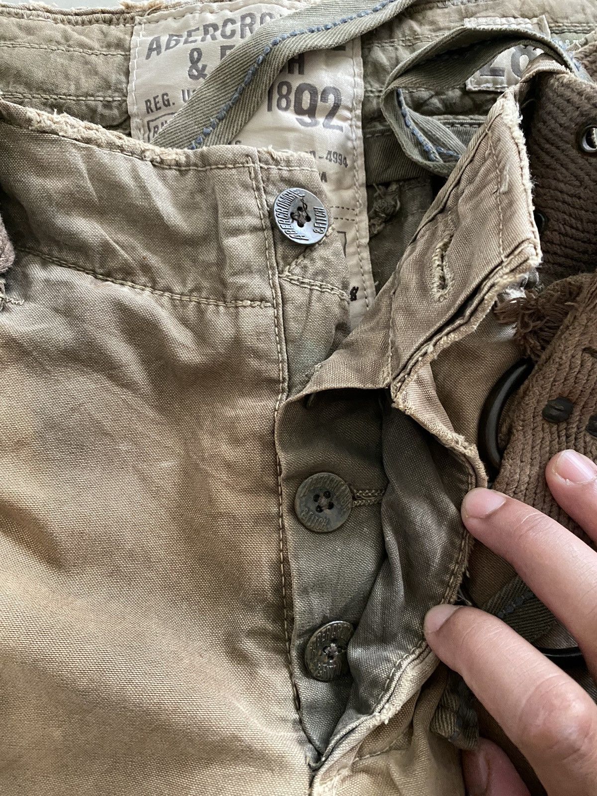 Abercrombie & Fitch × Issey Miyake Miyake Design short military pocket by ABERCROMOJE & FITCH 🇯🇵 Size US 28 / EU 44 - 15 Thumbnail