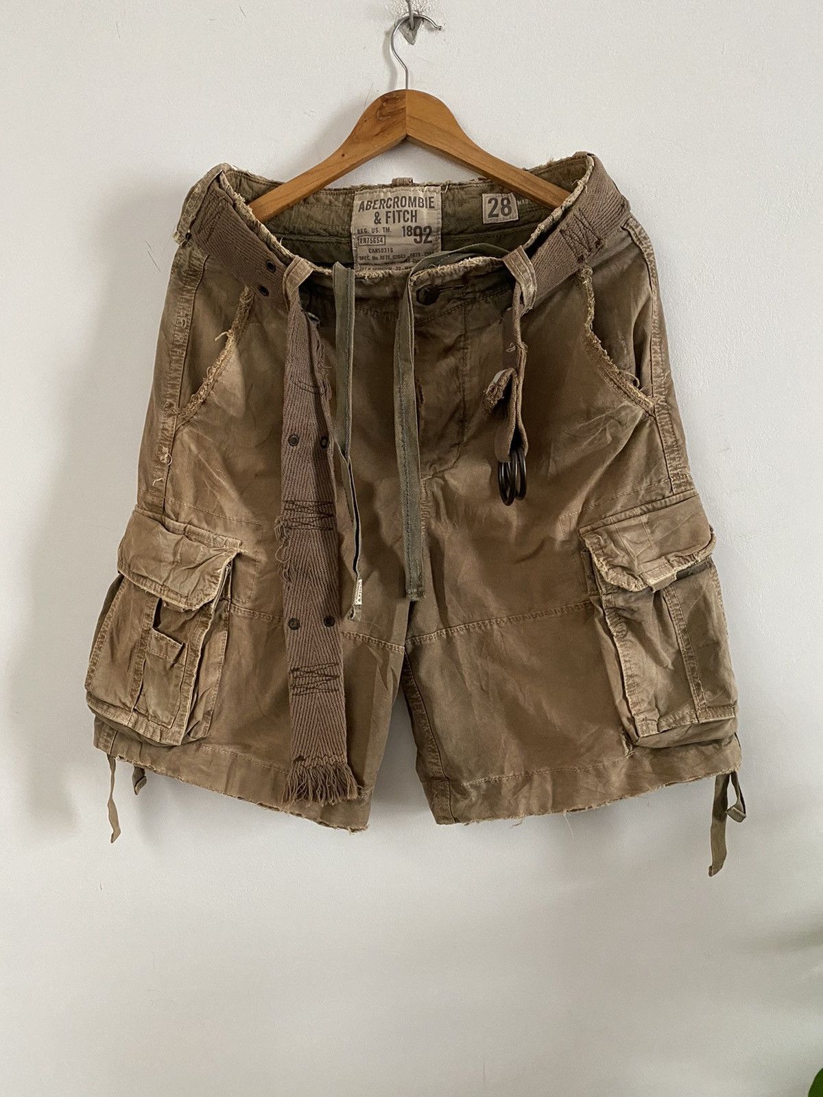 Abercrombie & Fitch × Issey Miyake Miyake Design short military pocket by ABERCROMOJE & FITCH 🇯🇵 Size US 28 / EU 44 - 18 Thumbnail