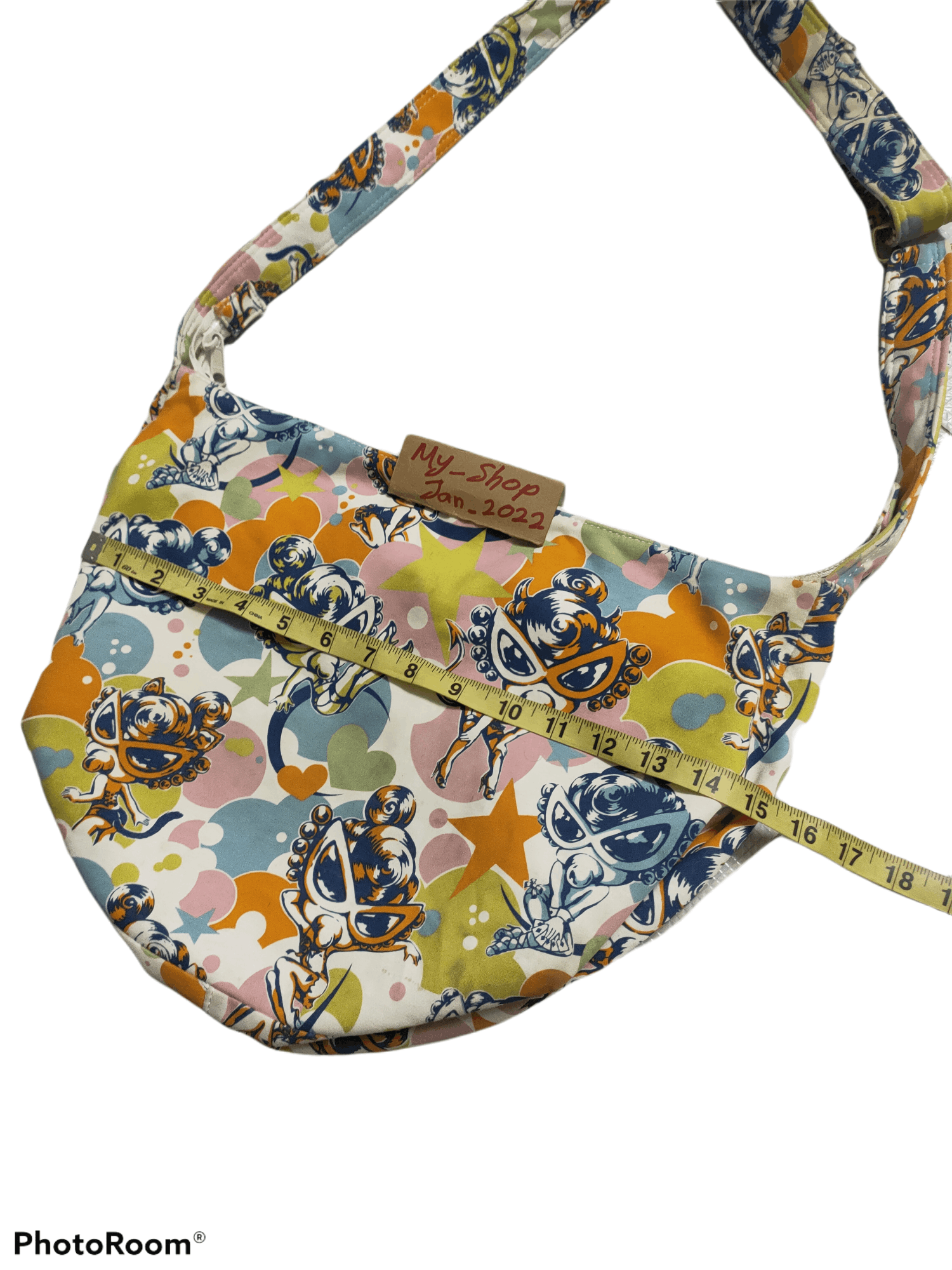 Hysteric Glamour × Japanese Brand #Hysteric Glamour x hysteric Mini Sling Bag Full Print Size ONE SIZE - 3 Thumbnail