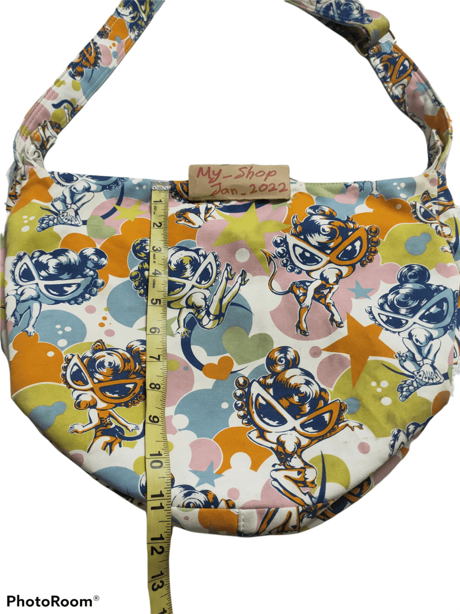 Hysteric Glamour × Japanese Brand #Hysteric Glamour x hysteric Mini Sling Bag Full Print Size ONE SIZE - 4 Thumbnail