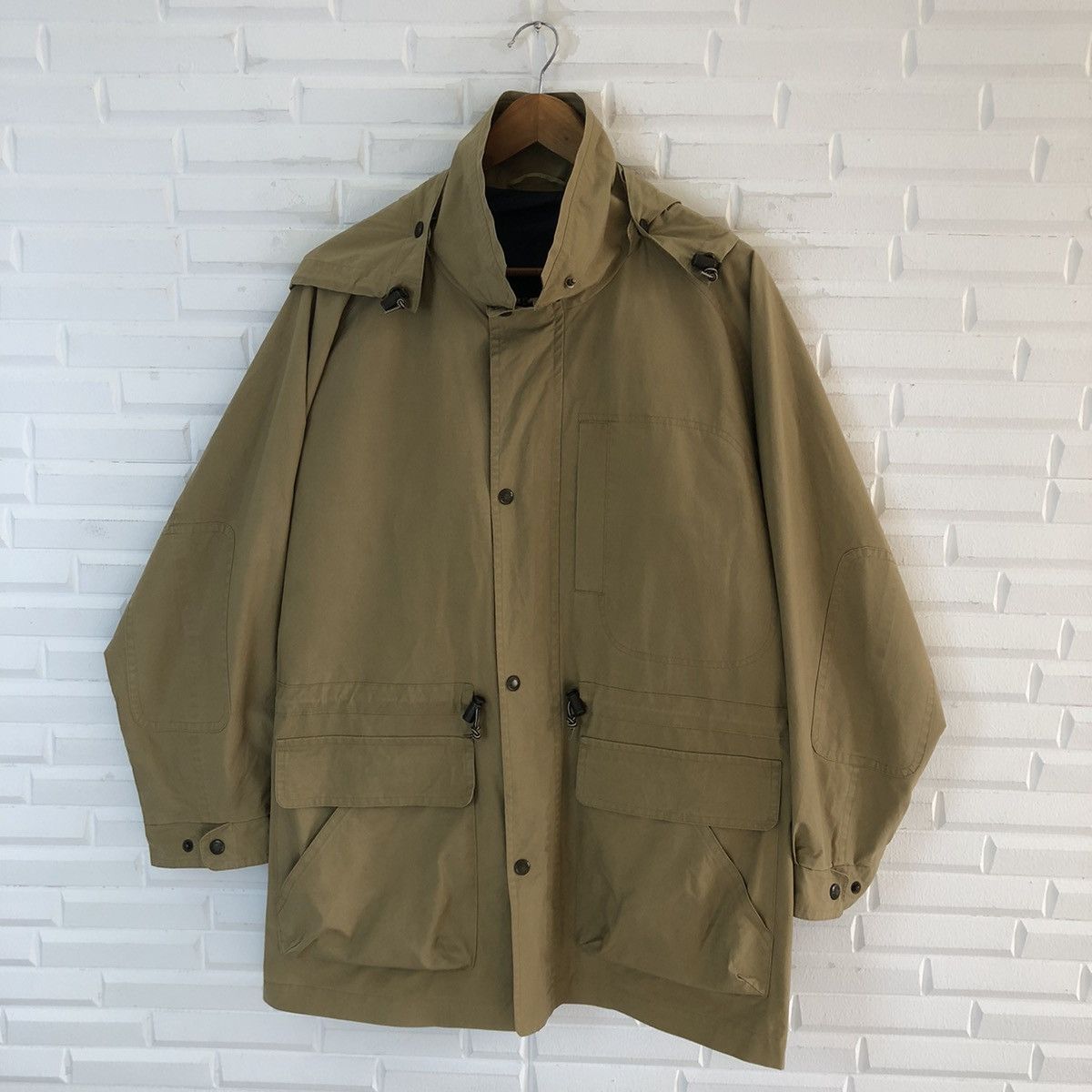 Burberry × Vintage BURBERRY LIGHT HOODIE JACKET Size US L / EU 52-54 / 3 - 3 Thumbnail