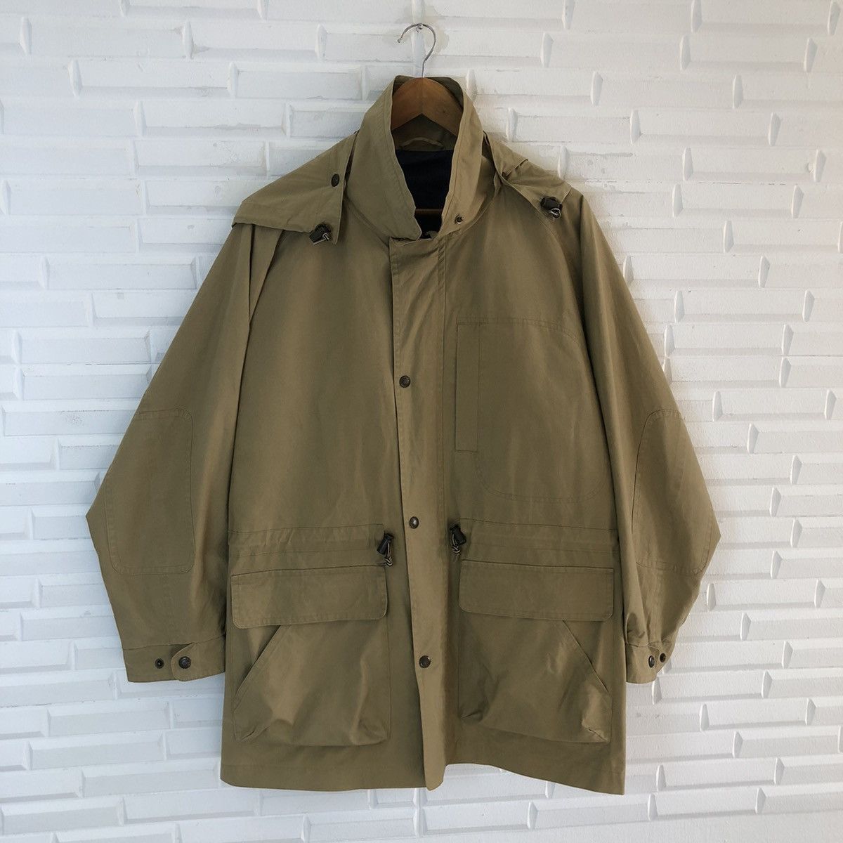 Burberry × Vintage BURBERRY LIGHT HOODIE JACKET Size US L / EU 52-54 / 3 - 5 Thumbnail