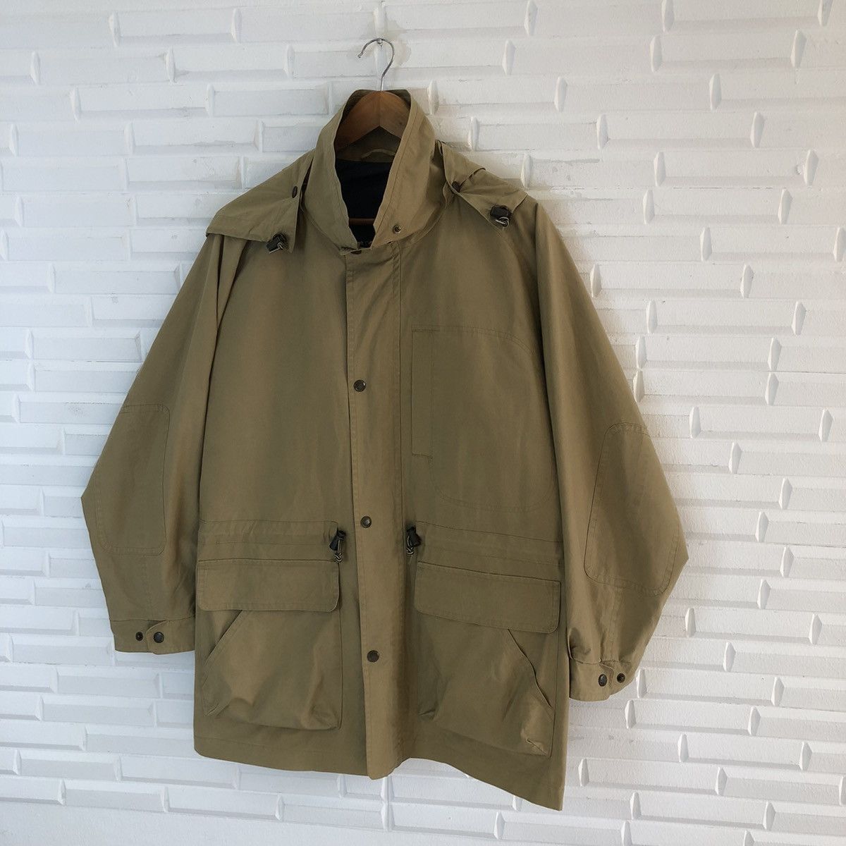 Burberry × Vintage BURBERRY LIGHT HOODIE JACKET Size US L / EU 52-54 / 3 - 4 Thumbnail
