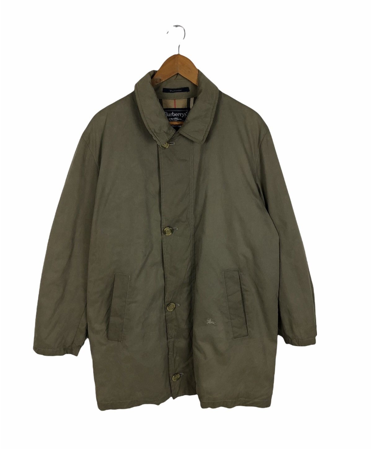 Burberry × Vintage BURBERRY PRORSUM NOVA CHECK TRENCH COAT JACKET Size US M / EU 48-50 / 2 - 5 Thumbnail