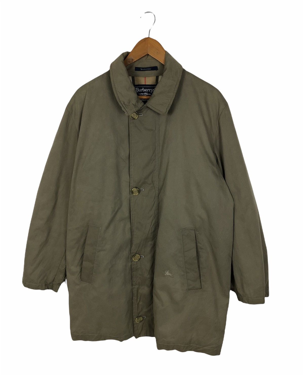 Burberry × Vintage BURBERRY PRORSUM NOVA CHECK TRENCH COAT JACKET Size US M / EU 48-50 / 2 - 3 Thumbnail