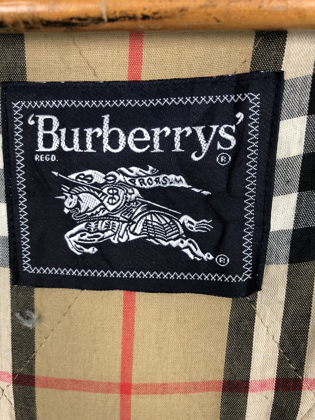 Burberry × Vintage BURBERRY PRORSUM NOVA CHECK TRENCH COAT JACKET Size US M / EU 48-50 / 2 - 10 Thumbnail