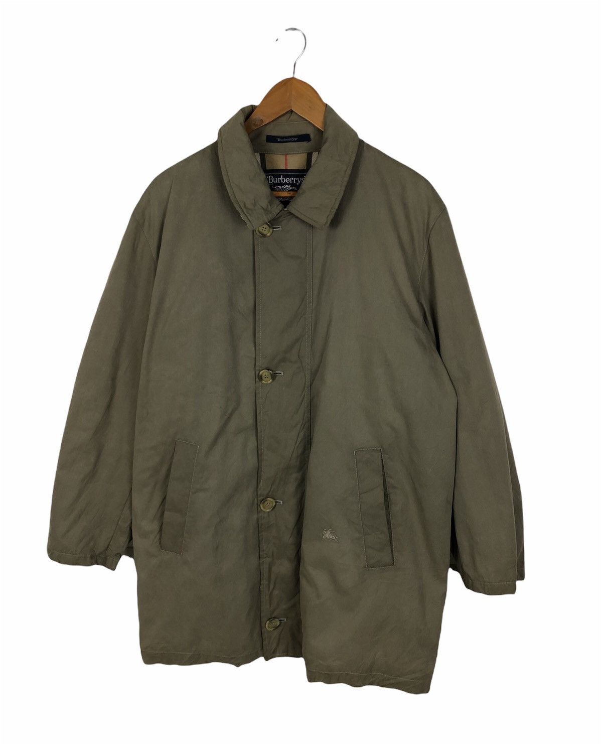 Burberry × Vintage BURBERRY PRORSUM NOVA CHECK TRENCH COAT JACKET Size US M / EU 48-50 / 2 - 1 Thumbnail