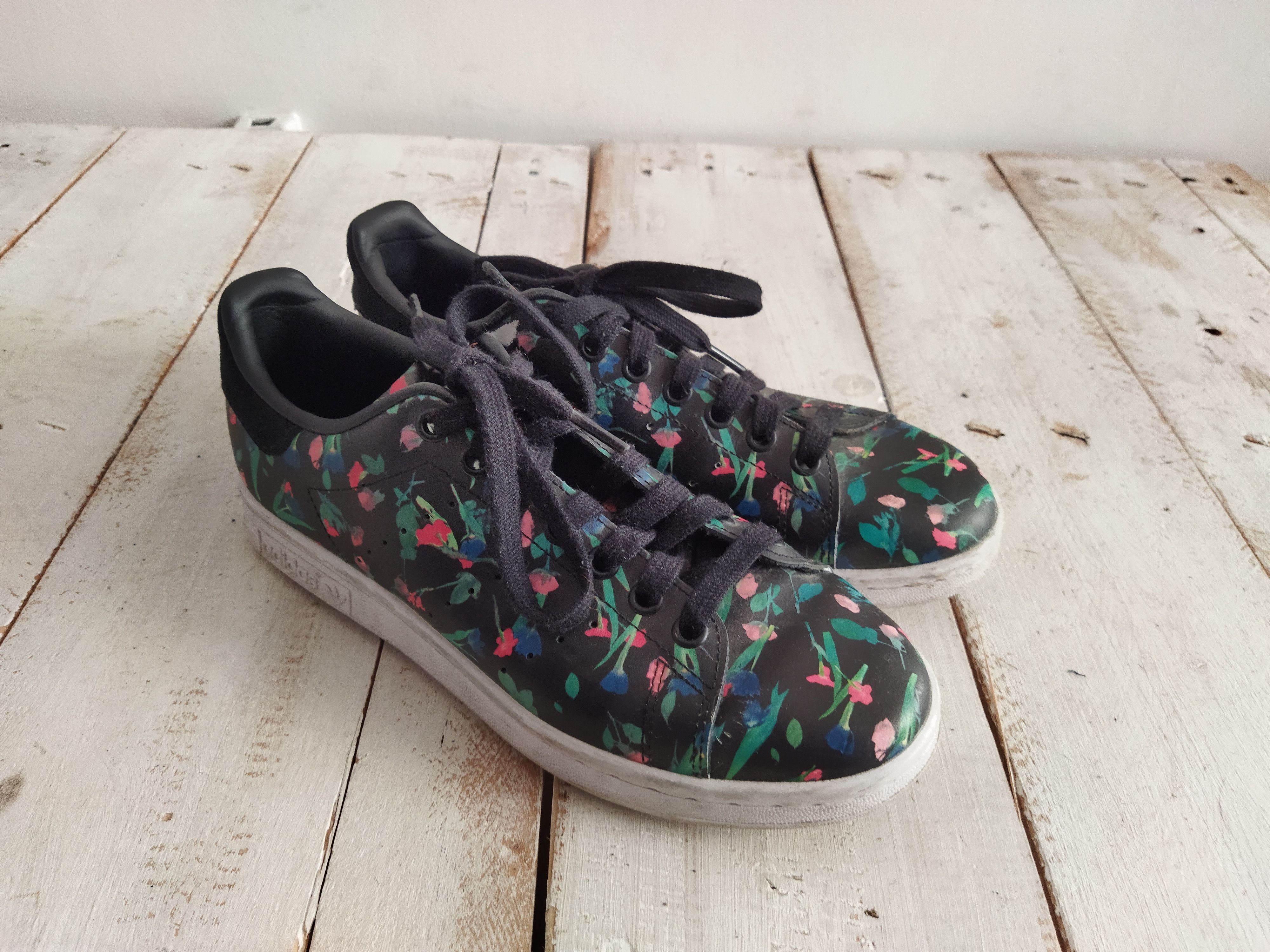 Adidas Sportswear Streetwear Stan Smith trainers shoes Women FR 38.5 boots floral UK 5.5 Grailed