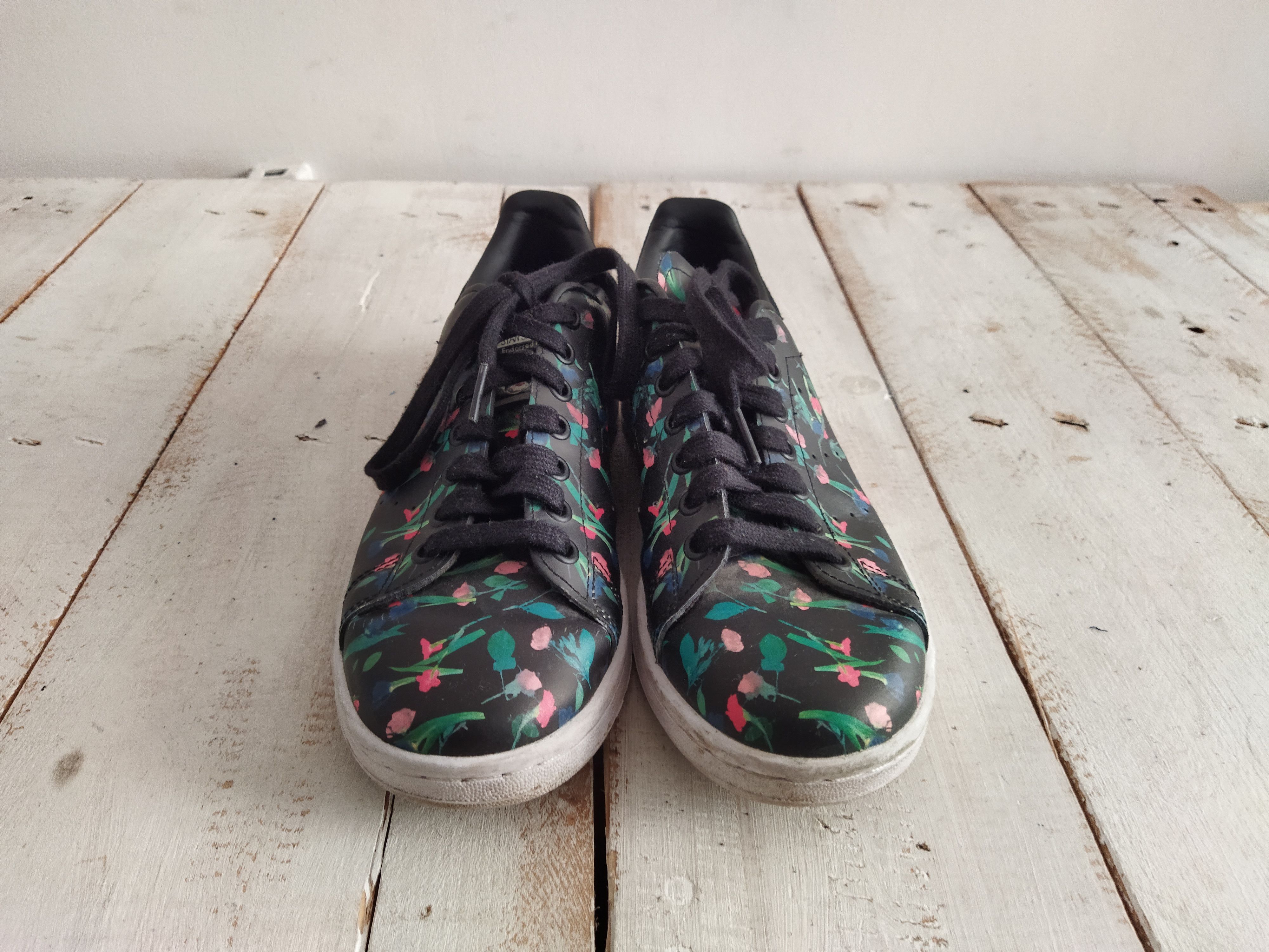 Adidas Stan Smith trainers shoes Women FR 38.5 boots floral UK 5.5 Size US 7 / IT 37 - 3 Thumbnail