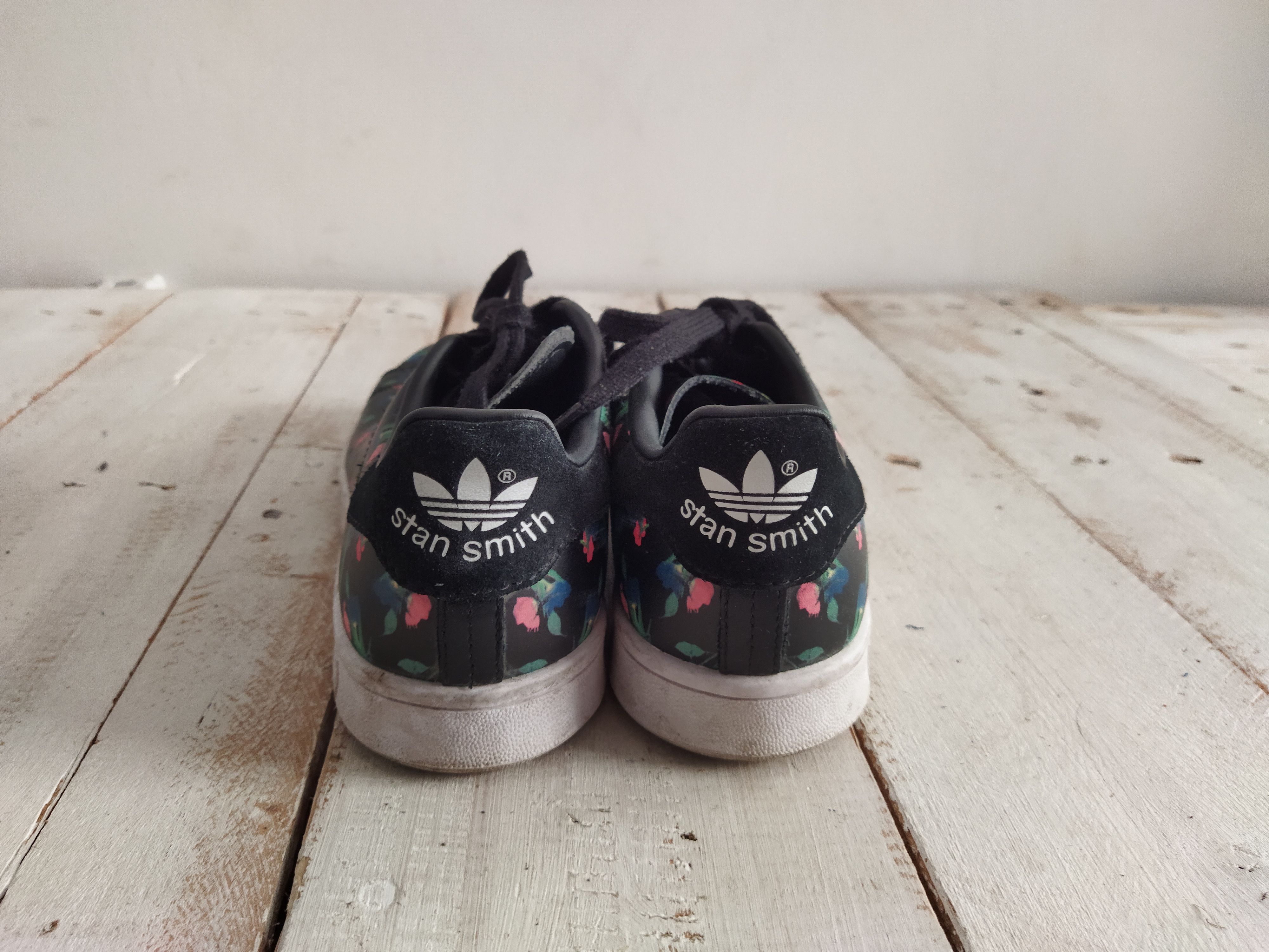 Adidas Stan Smith trainers shoes Women FR 38.5 boots floral UK 5.5 Size US 7 / IT 37 - 4 Thumbnail