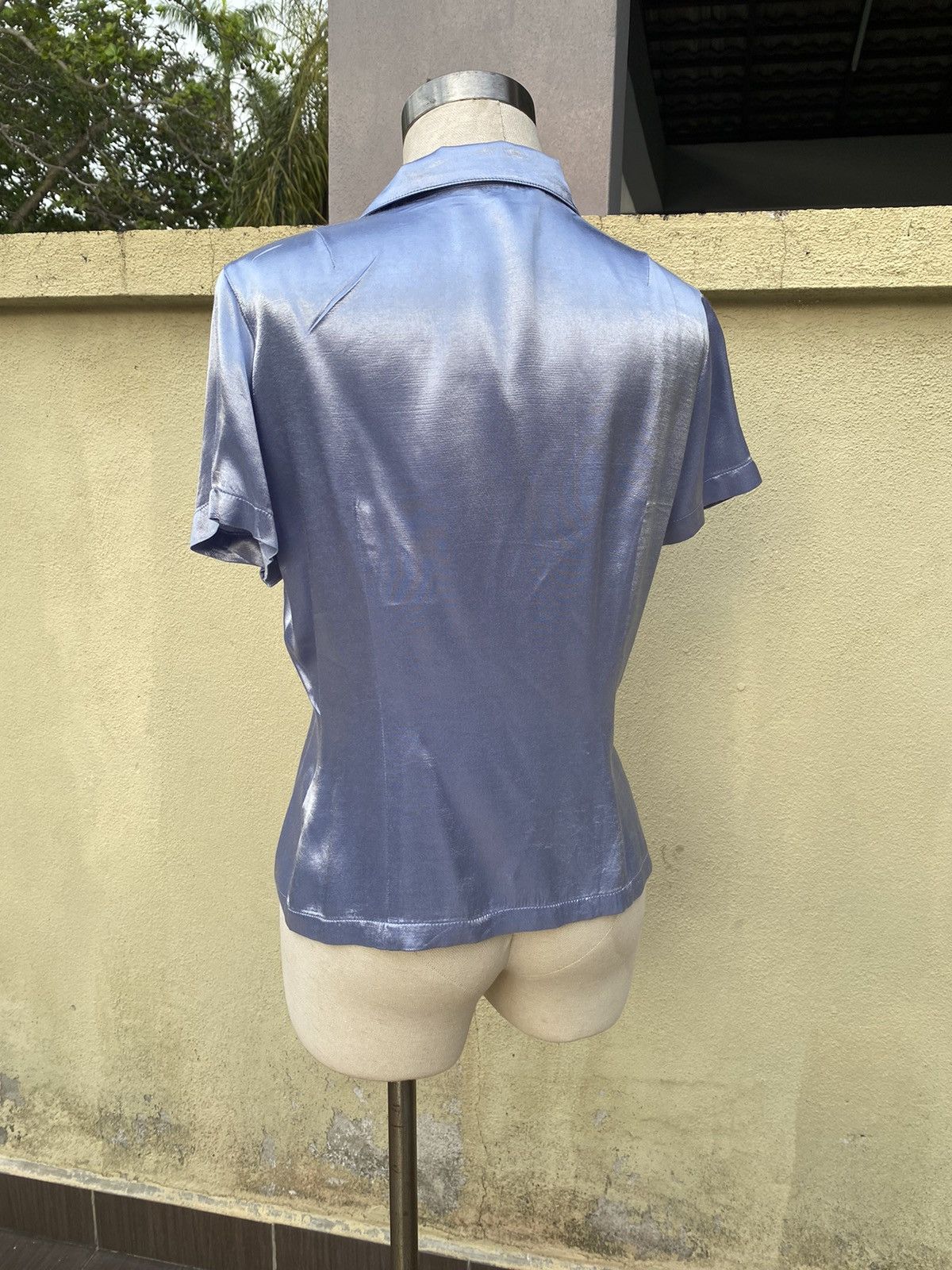 Designer × Japanese Brand × Vintage blue top Size M / US 6-8 / IT 42-44 - 4 Thumbnail