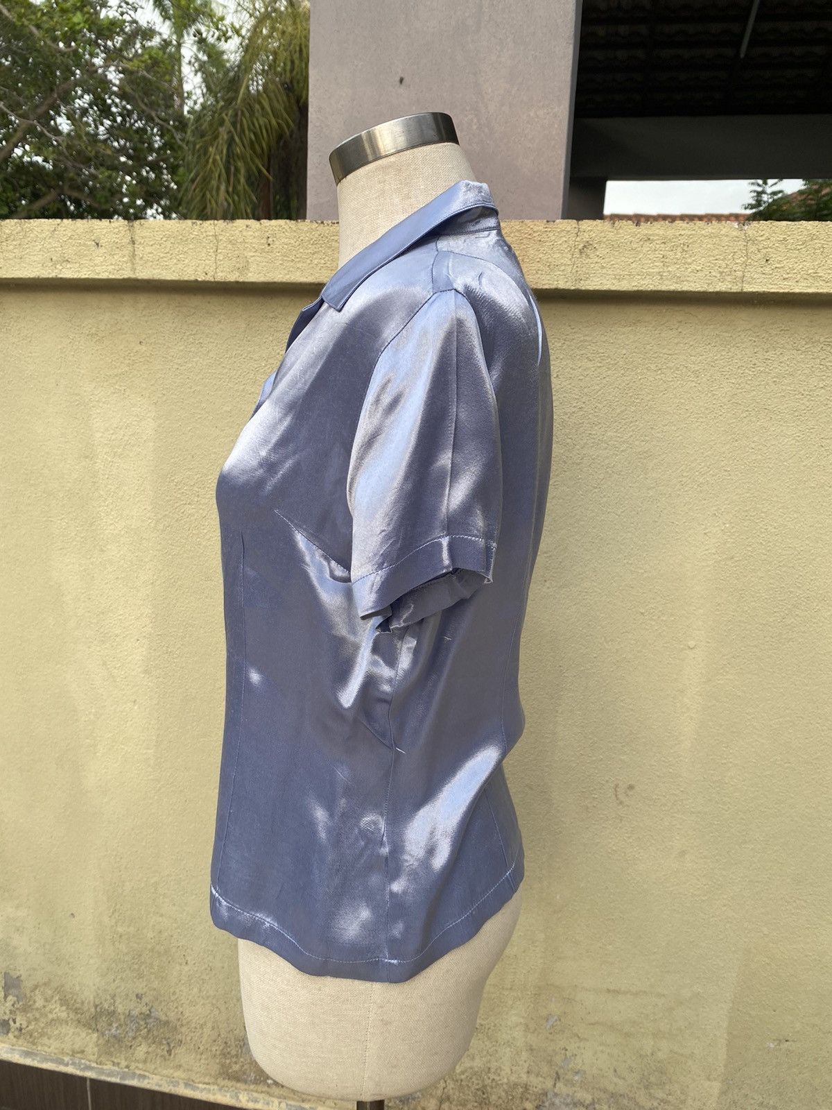 Designer × Japanese Brand × Vintage blue top Size M / US 6-8 / IT 42-44 - 3 Thumbnail