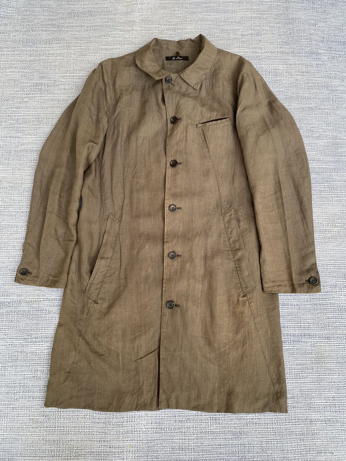 Johnbull linen overcoat Size US S / EU 44-46 / 1 - 2 Thumbnail