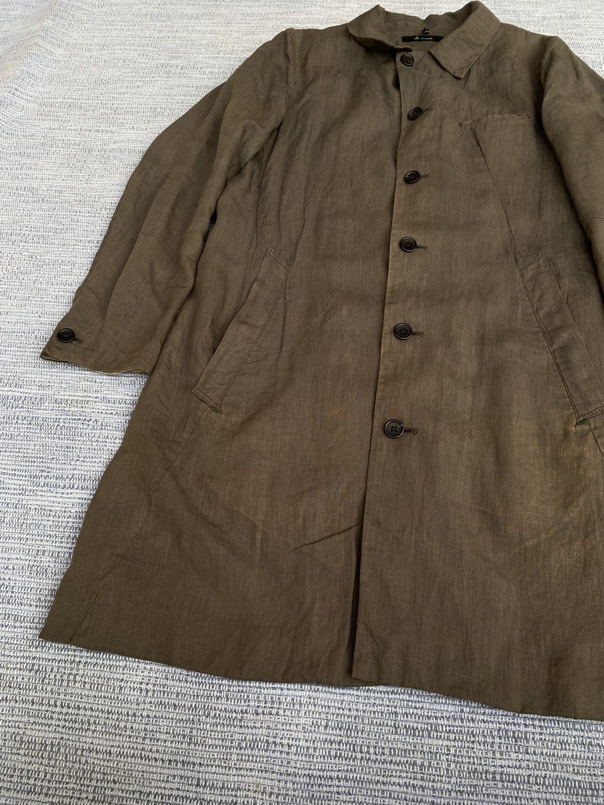 Johnbull linen overcoat Size US S / EU 44-46 / 1 - 5 Thumbnail