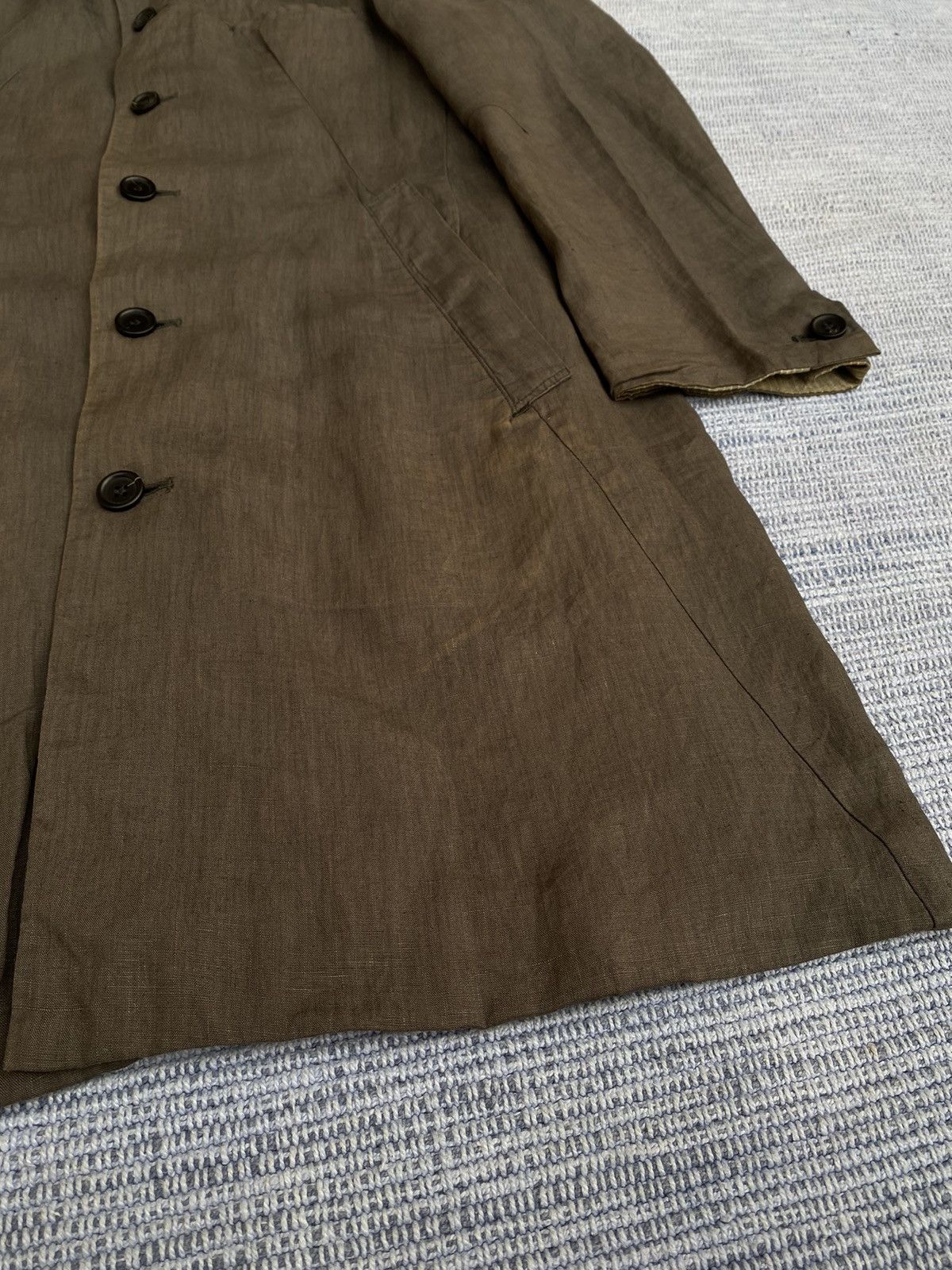 Johnbull linen overcoat Size US S / EU 44-46 / 1 - 4 Thumbnail