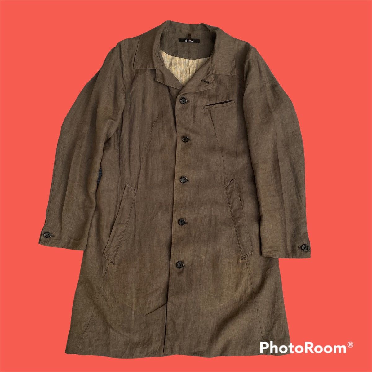 Johnbull linen overcoat Size US S / EU 44-46 / 1 - 1 Thumbnail