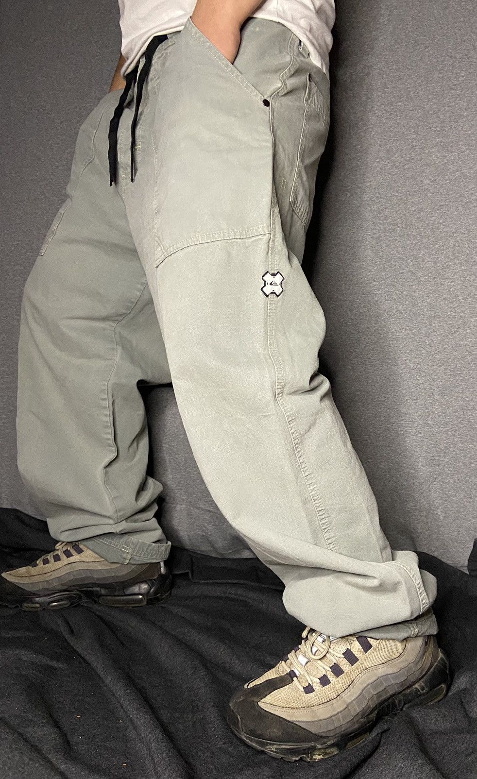 Quicksilver Vintage Quicksilver very rare cargo pants 🦏🦏🦏 Size US 36 / EU 52 - 2 Thumbnail
