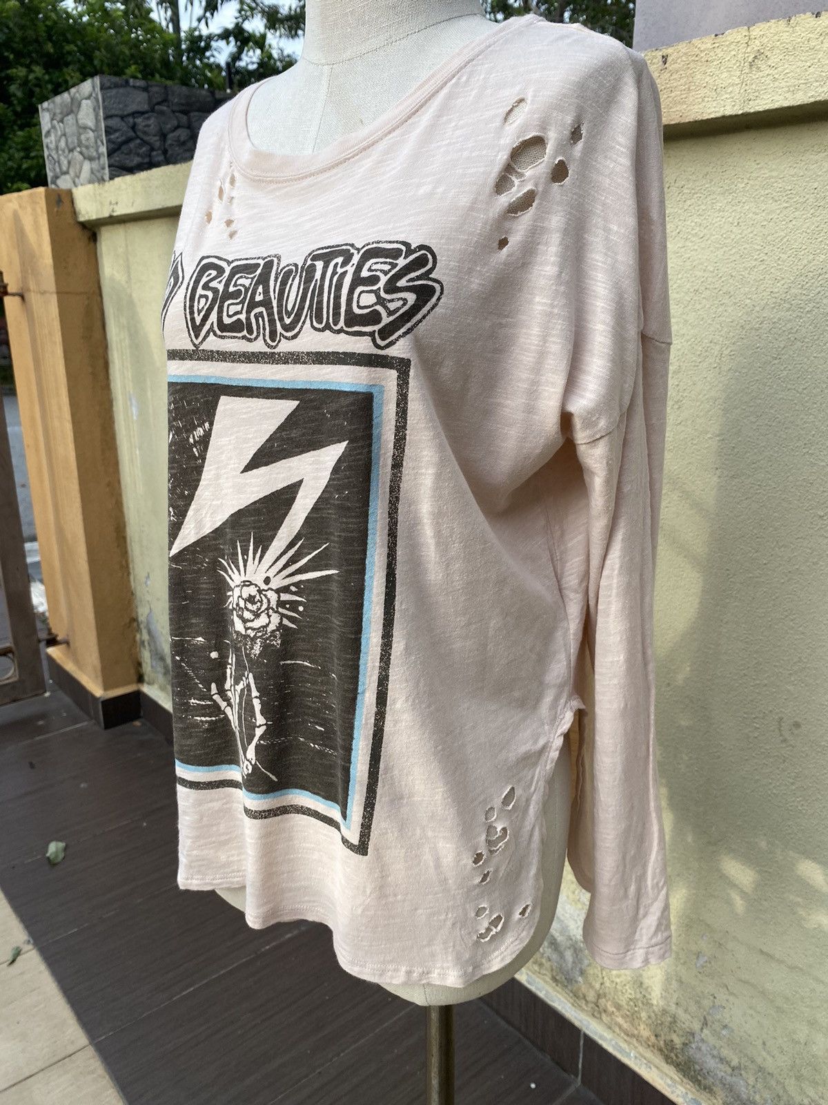 Band Tees moussy vintage bad beauty tee Size M / US 6-8 / IT 42-44 - 3 Thumbnail