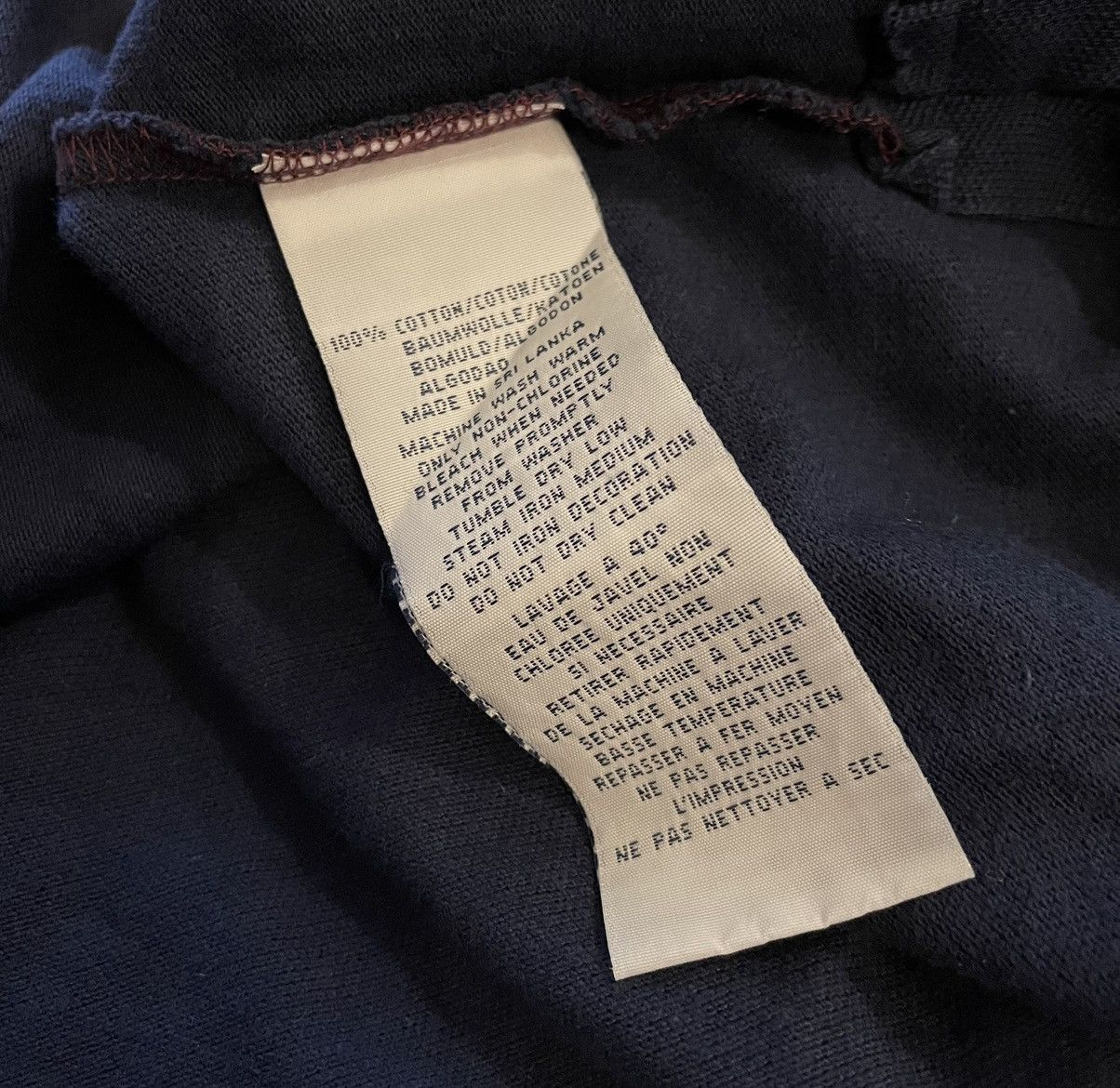 Polo Ralph Lauren × Ralph Lauren × Vintage Vintage Polo Ralph Lauren Rugby Long Sleeve Size US L / EU 52-54 / 3 - 6 Thumbnail